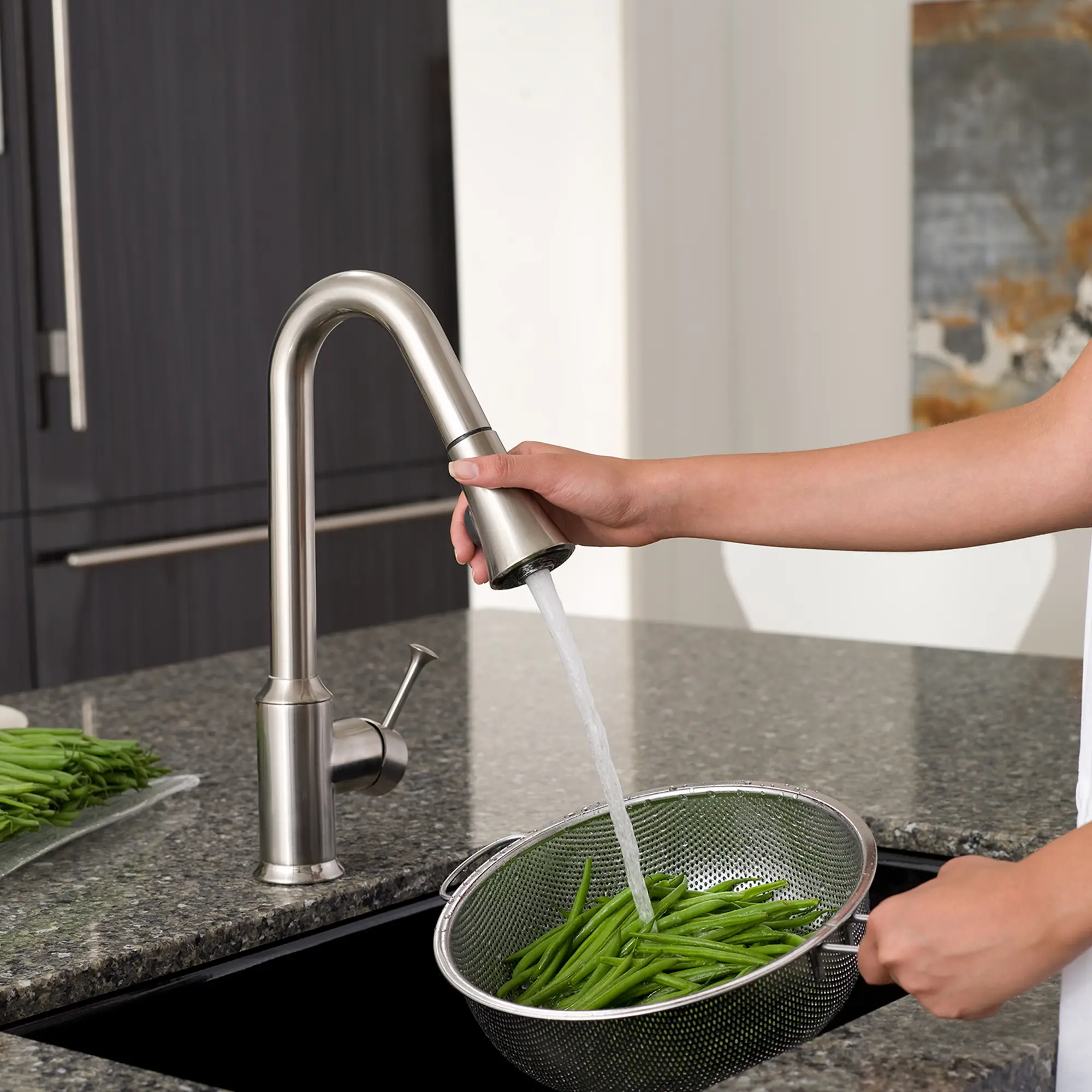 Pekoe® Single-Handle Pull-Down Dual-Spray Kitchen Faucet 2.2 gpm/8.3 L/min