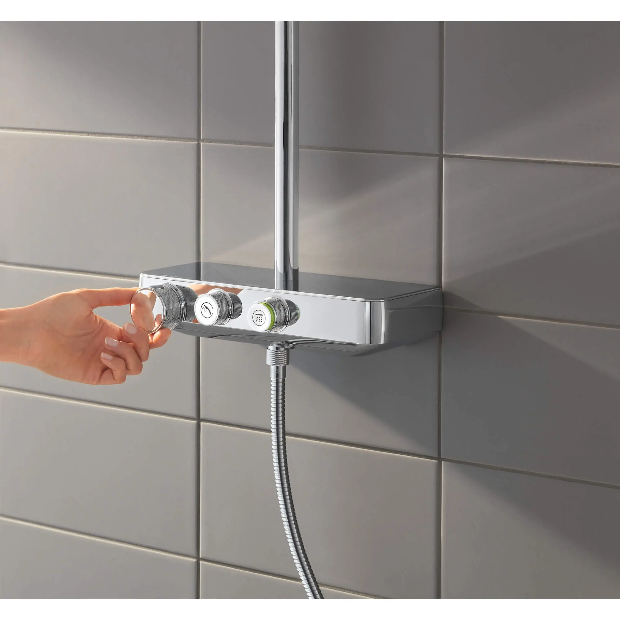 Système de douche thermostatique