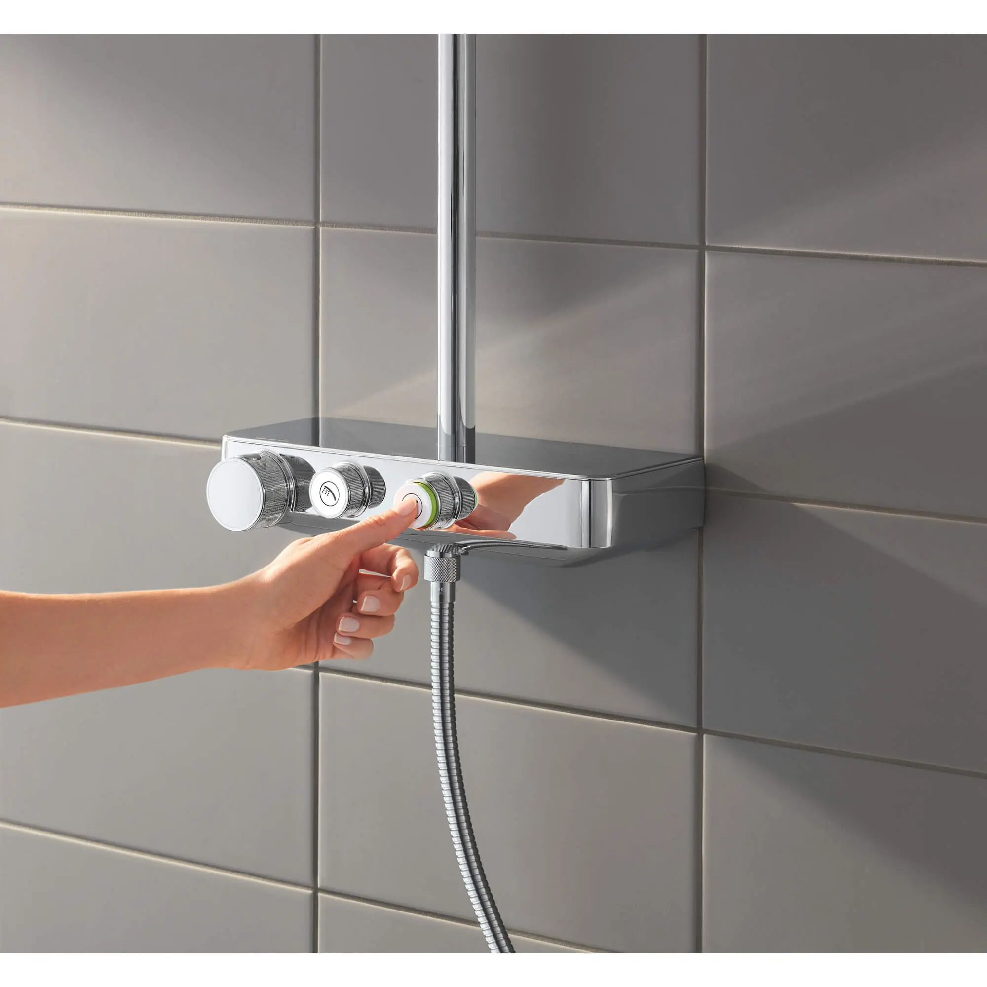 Système de douche thermostatique