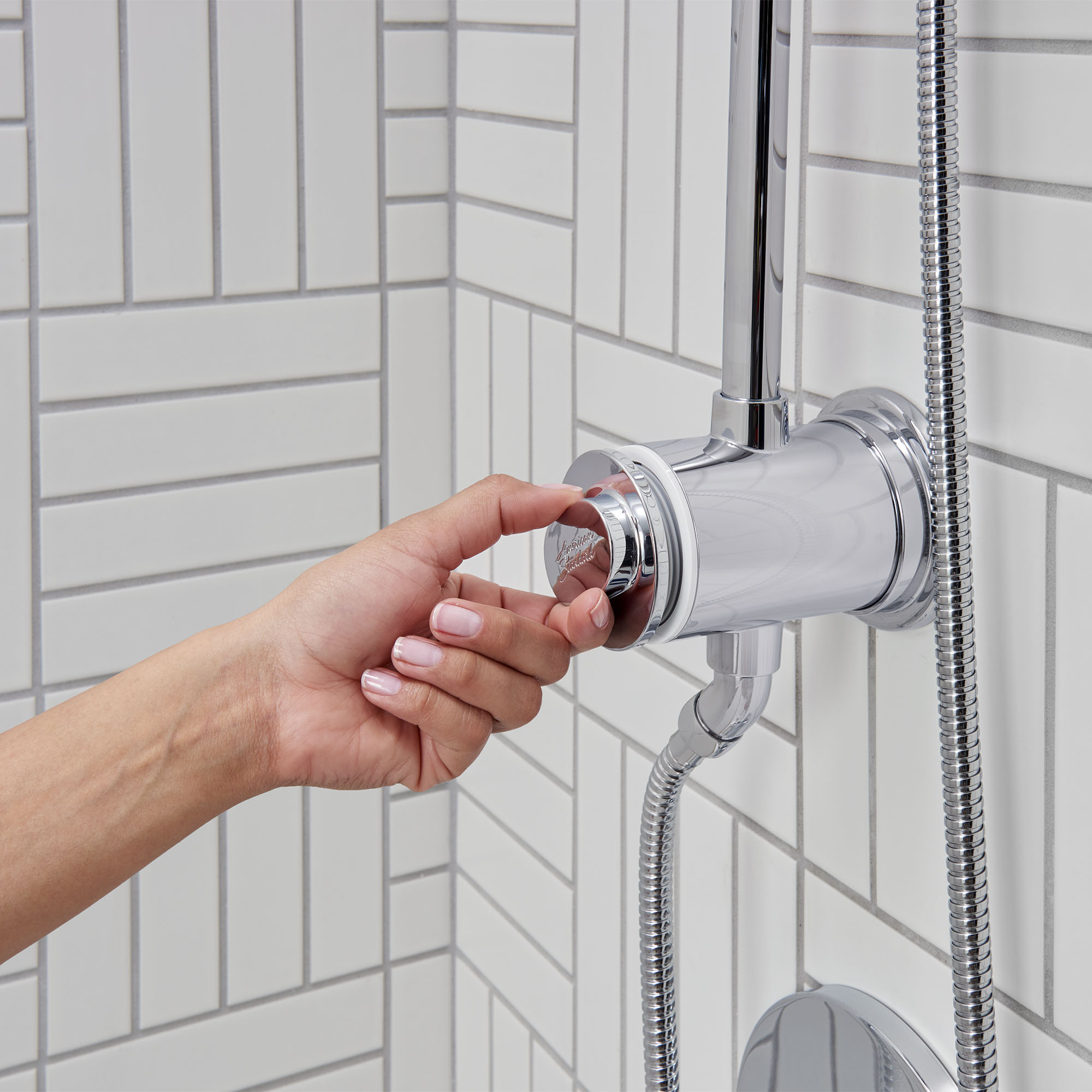 Spectra® 24-Inch 4-Spray 1.8 gpm/6.8 L/min Hand Shower Rail System with Filter