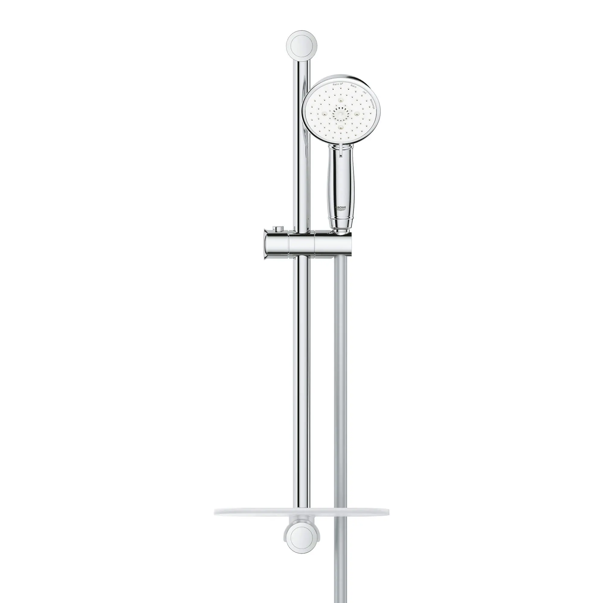 24" Shower Slide Bar Kit - 4 Sprays, 2.5 gpm