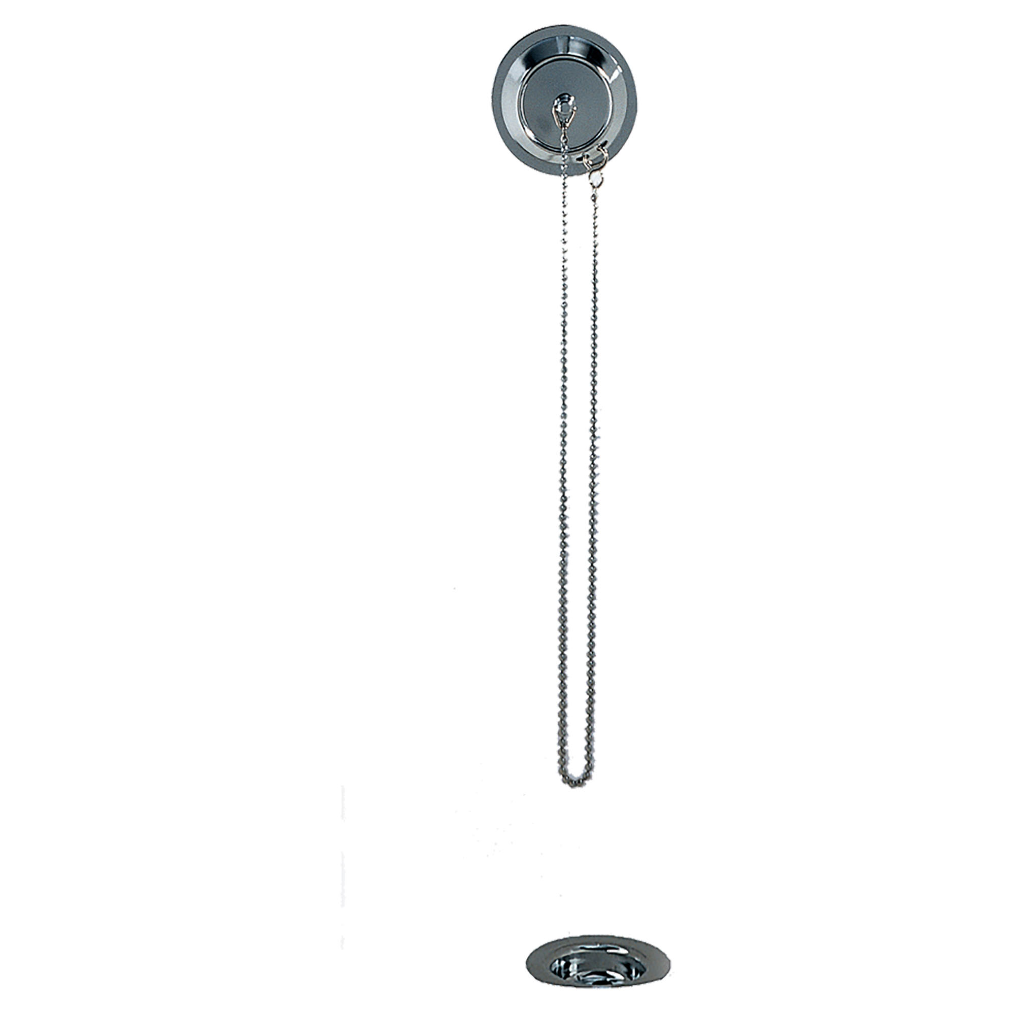 Bath Drain with Chain and Stopper