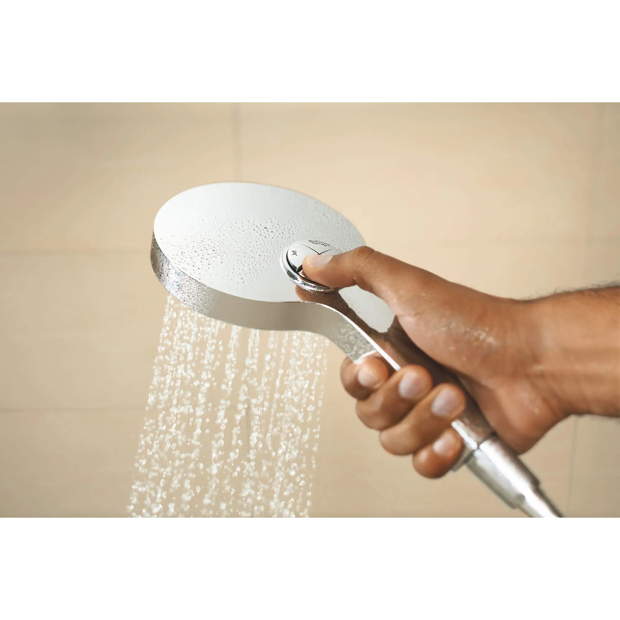130 Hand Shower - 4 Sprays, 9.5 L/min (2.5 gpm)