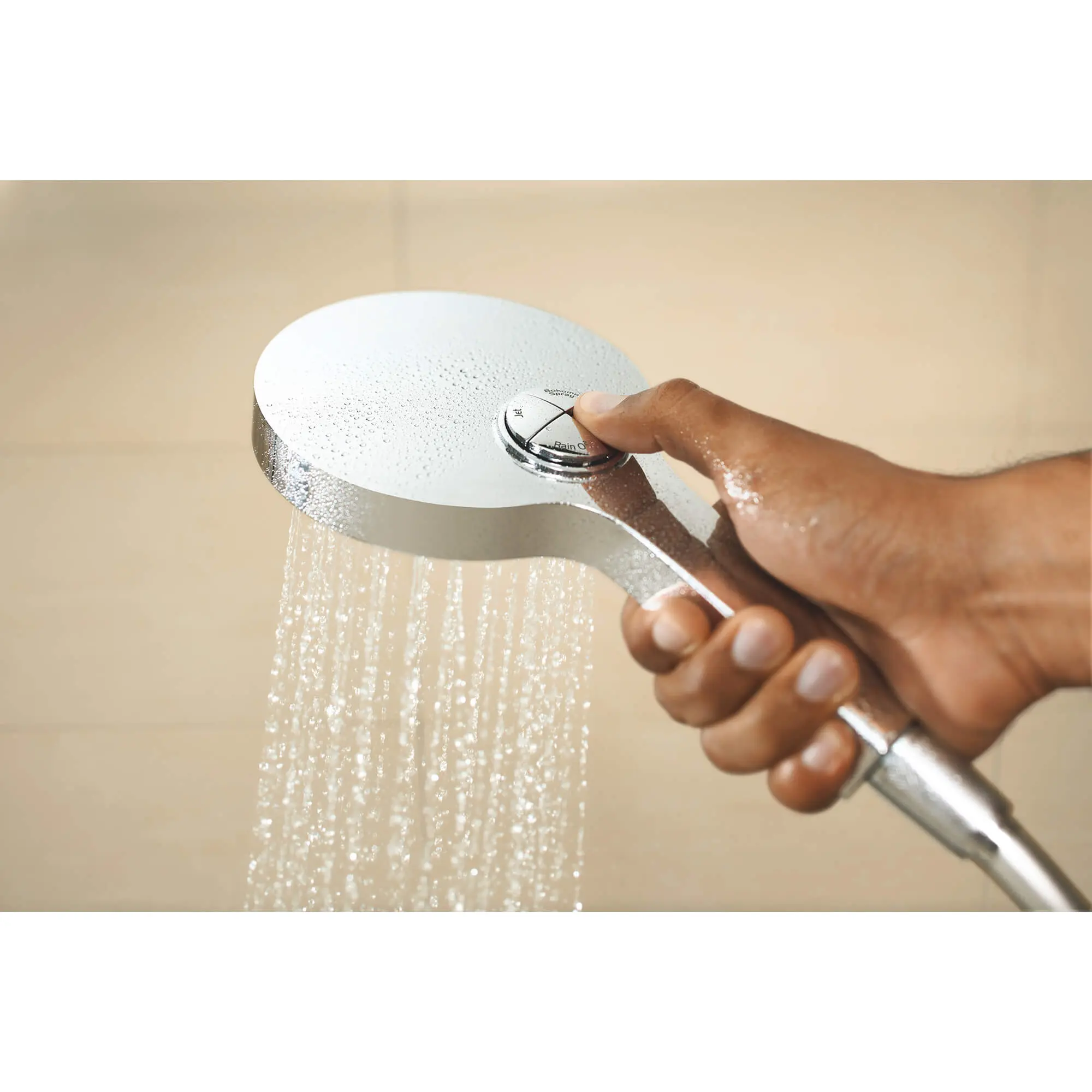 130 Hand Shower - 4 Sprays, 9.5 L/min (2.5 gpm)