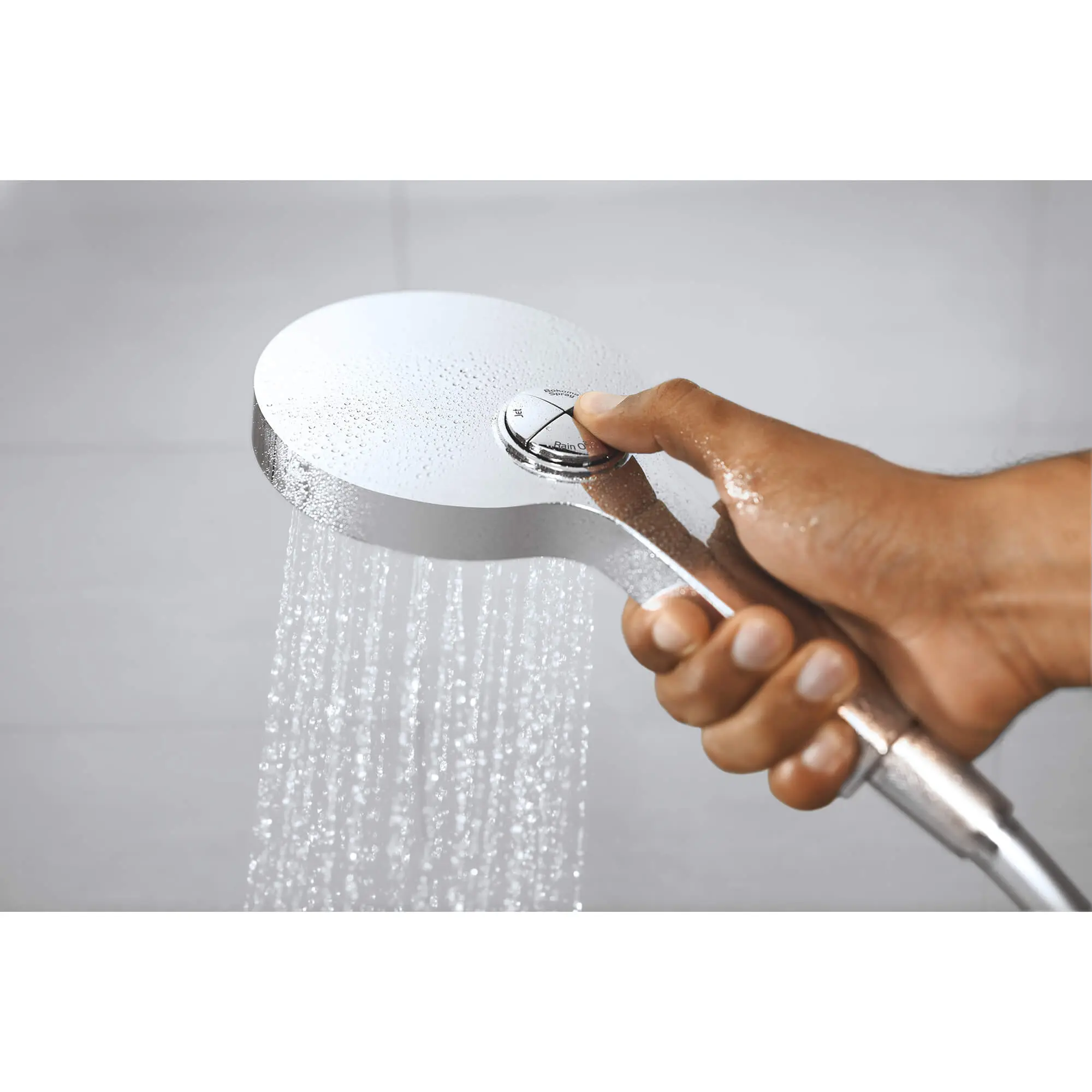 130 Hand Shower - 4 Sprays, 9.5 L/min (2.5 gpm)