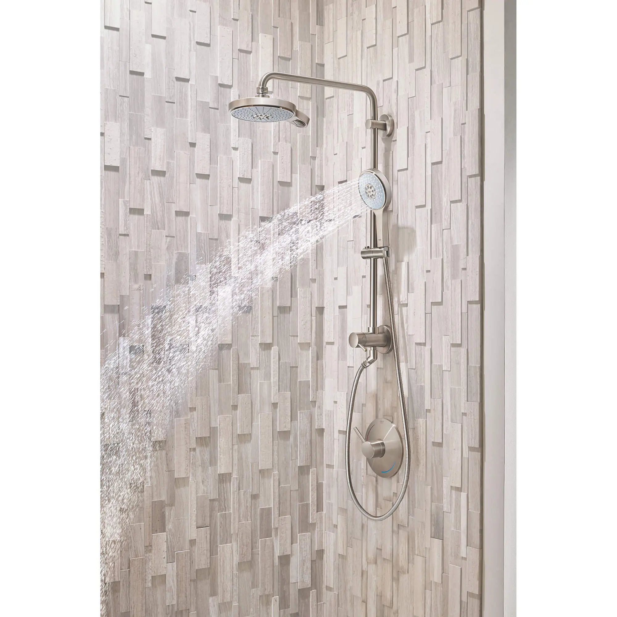 130 Hand Shower - 4 Sprays, 9.5 L/min (2.5 gpm)