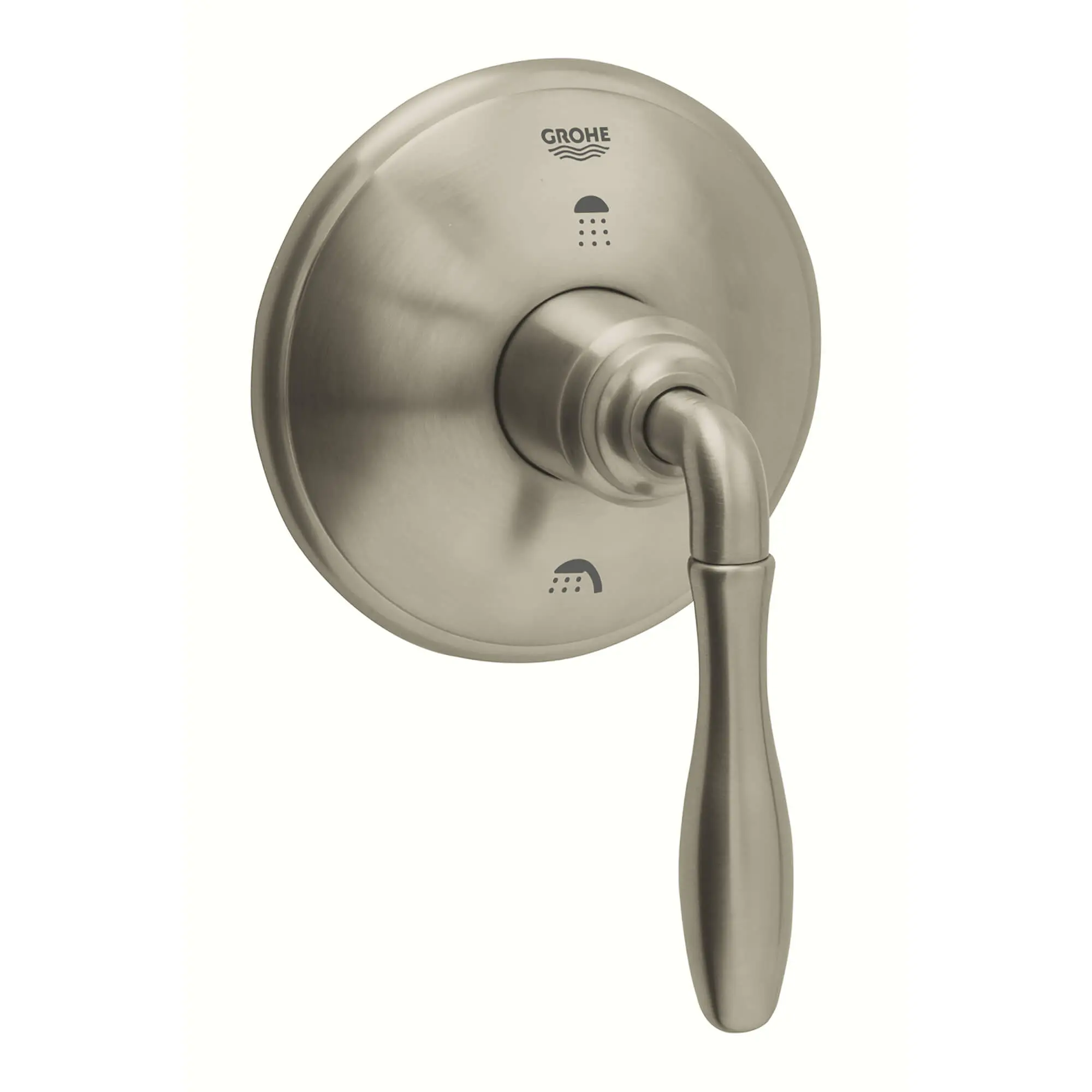 2-Way Diverter Trim with Lever Handle