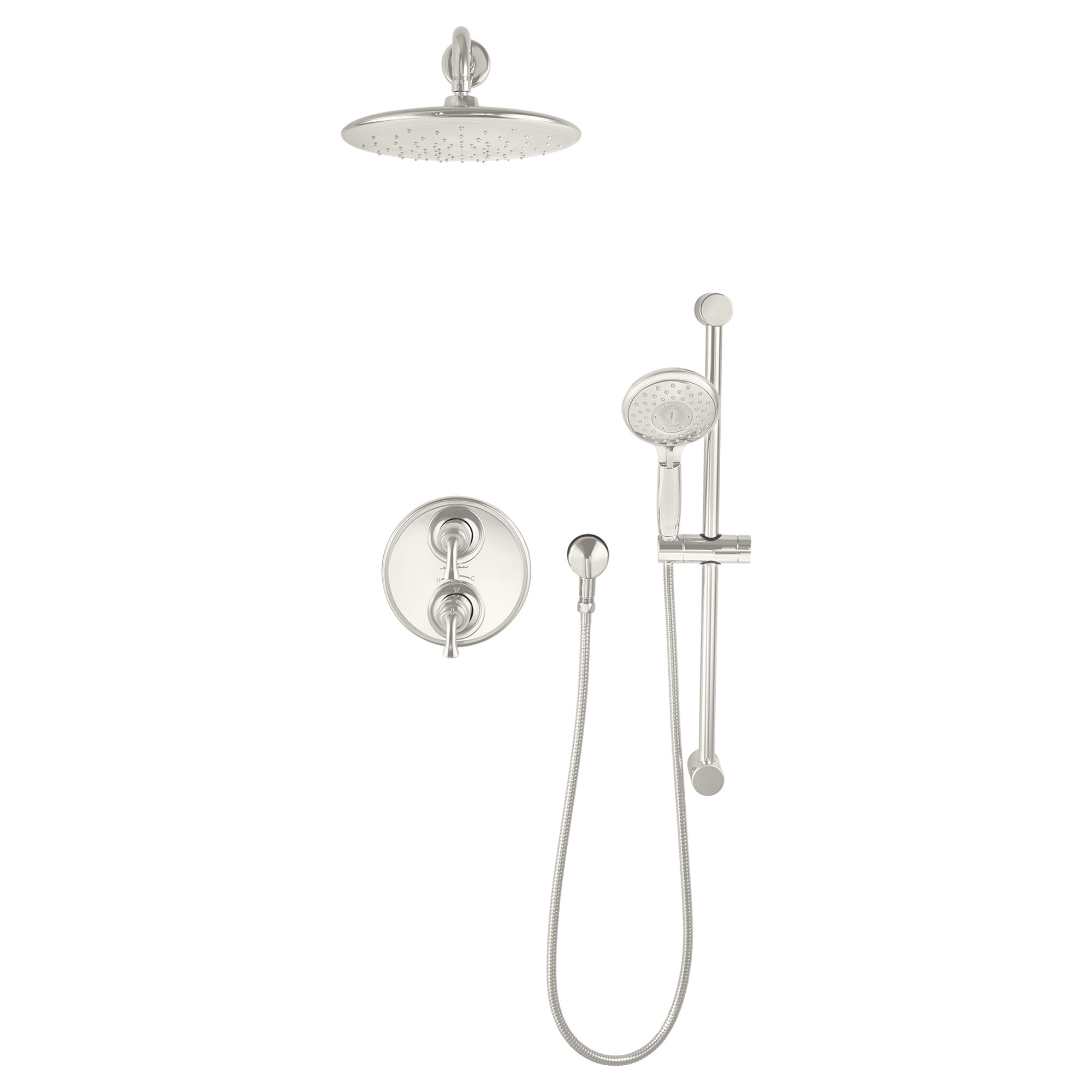 Patience® 2Handle Thermostatic Shower Valve Trim Kit