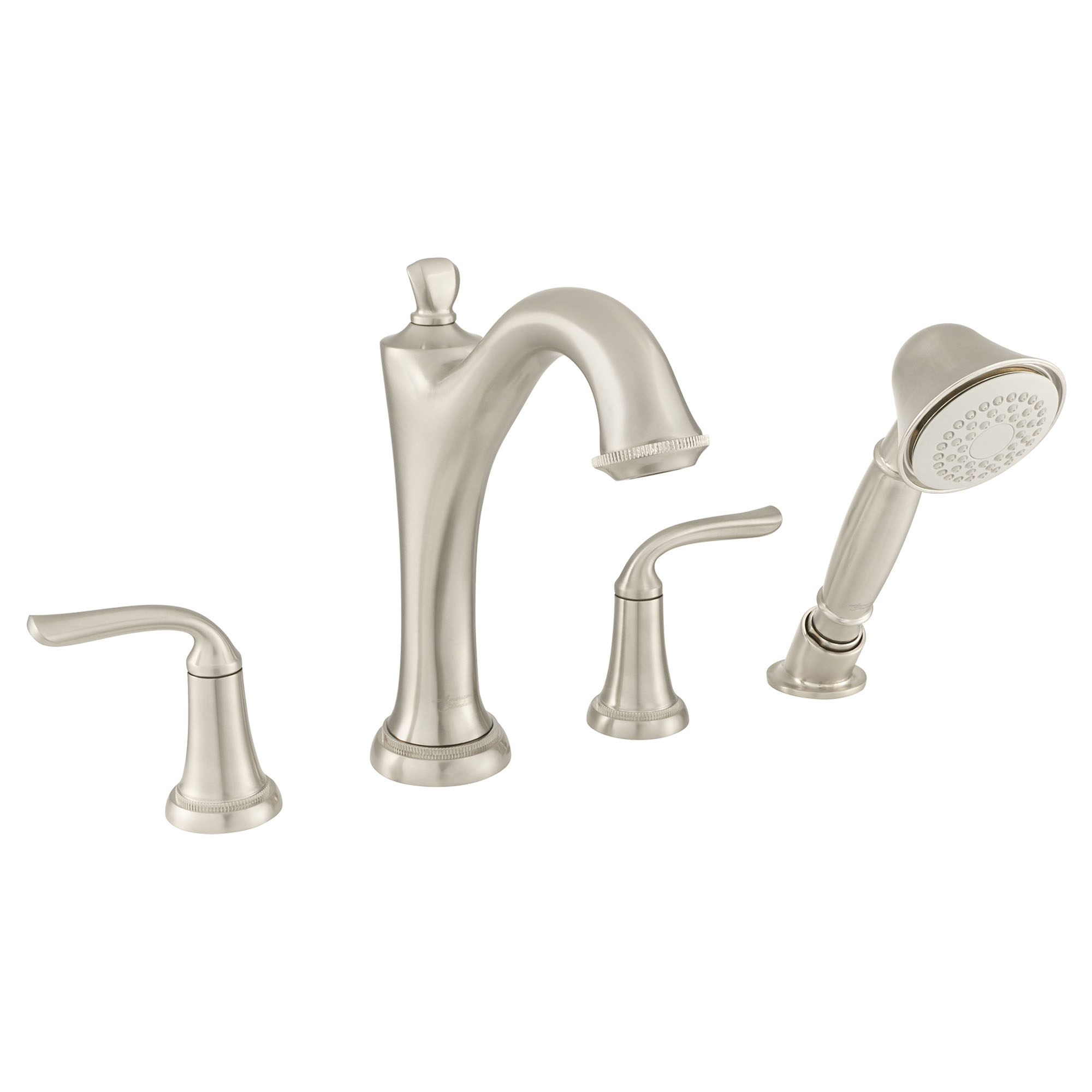 Patience® Bathtub Faucet With Lever Handles and Personal Shower for Flash® Rough-In Valve