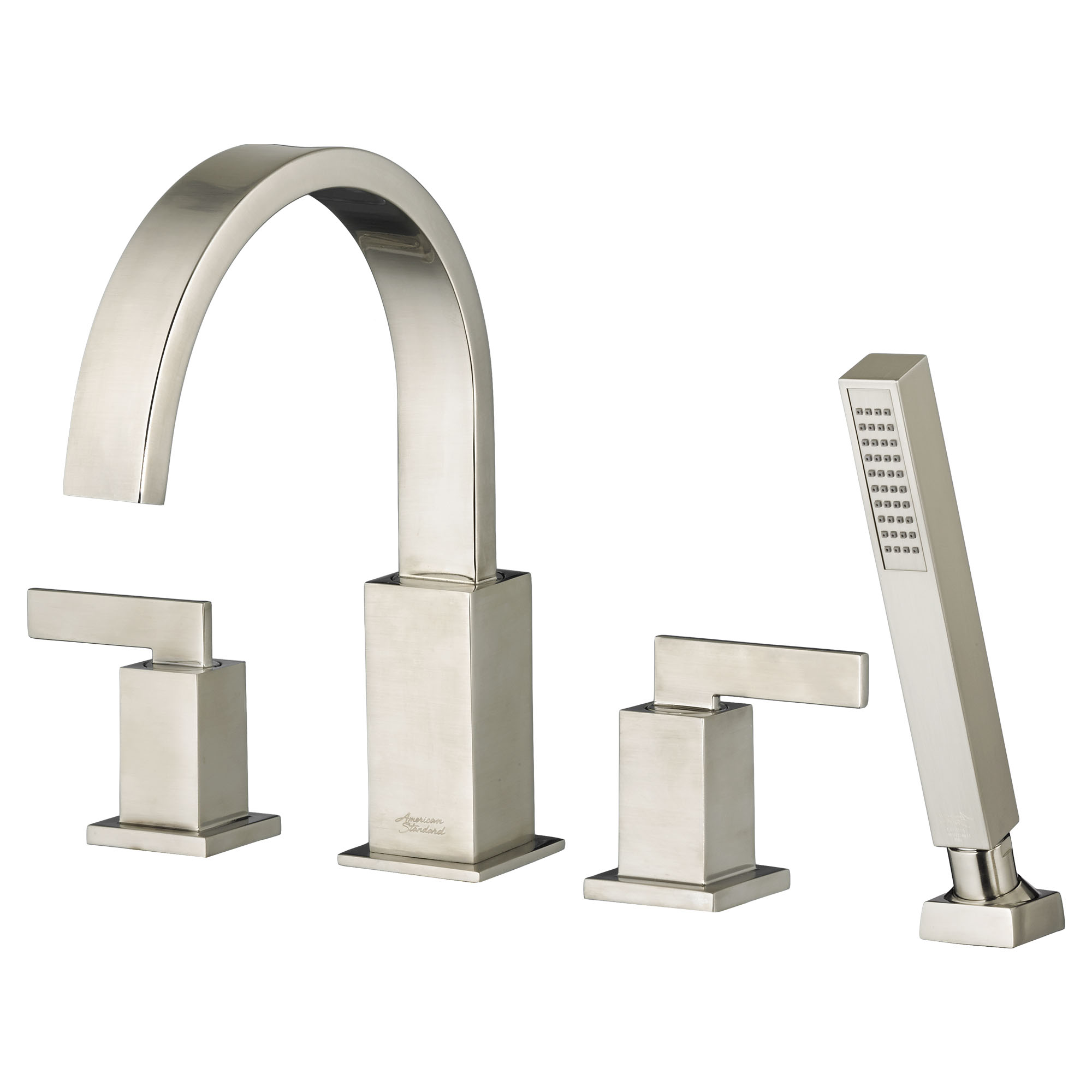 Time Square™ Bathtub Faucet With Lever Handles and Personal Shower for Flash™ Rough-In Valve