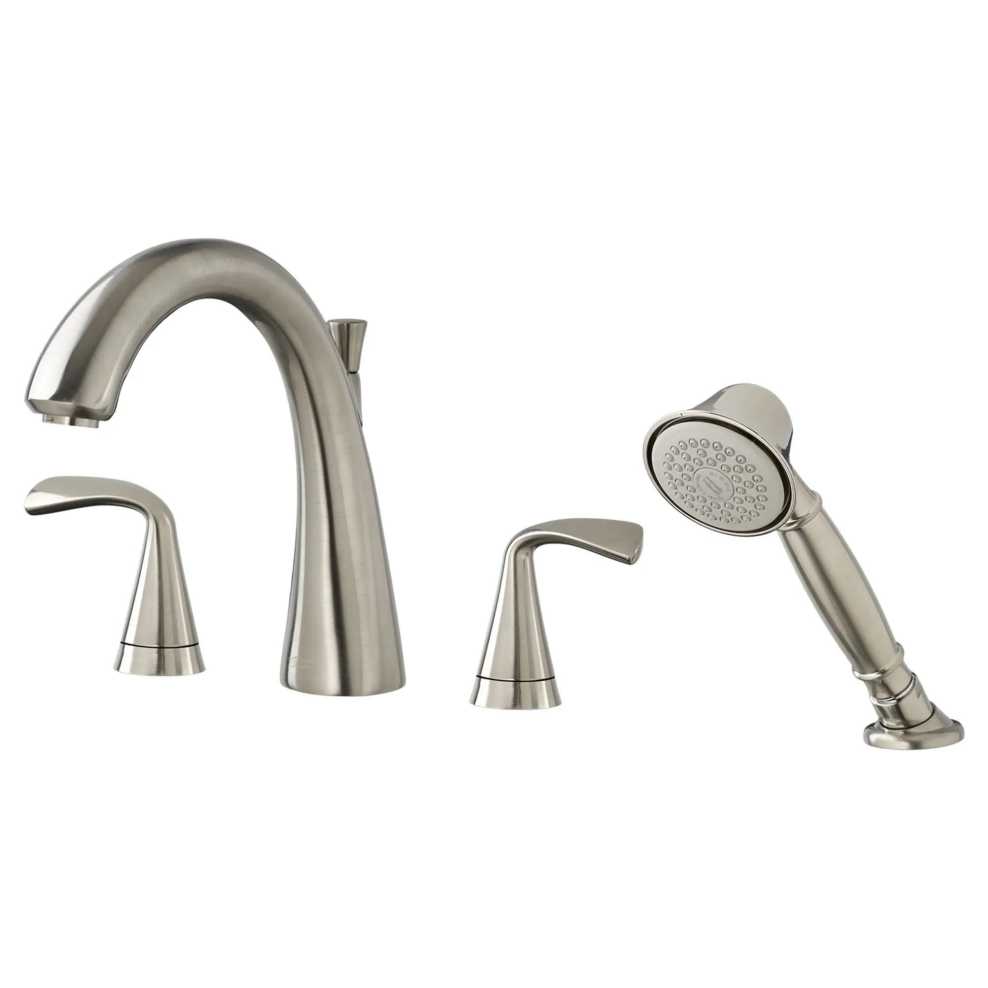 Fluent® Bathtub Faucet With  Lever Handles and Personal Shower for Flash® Rough-In Valve