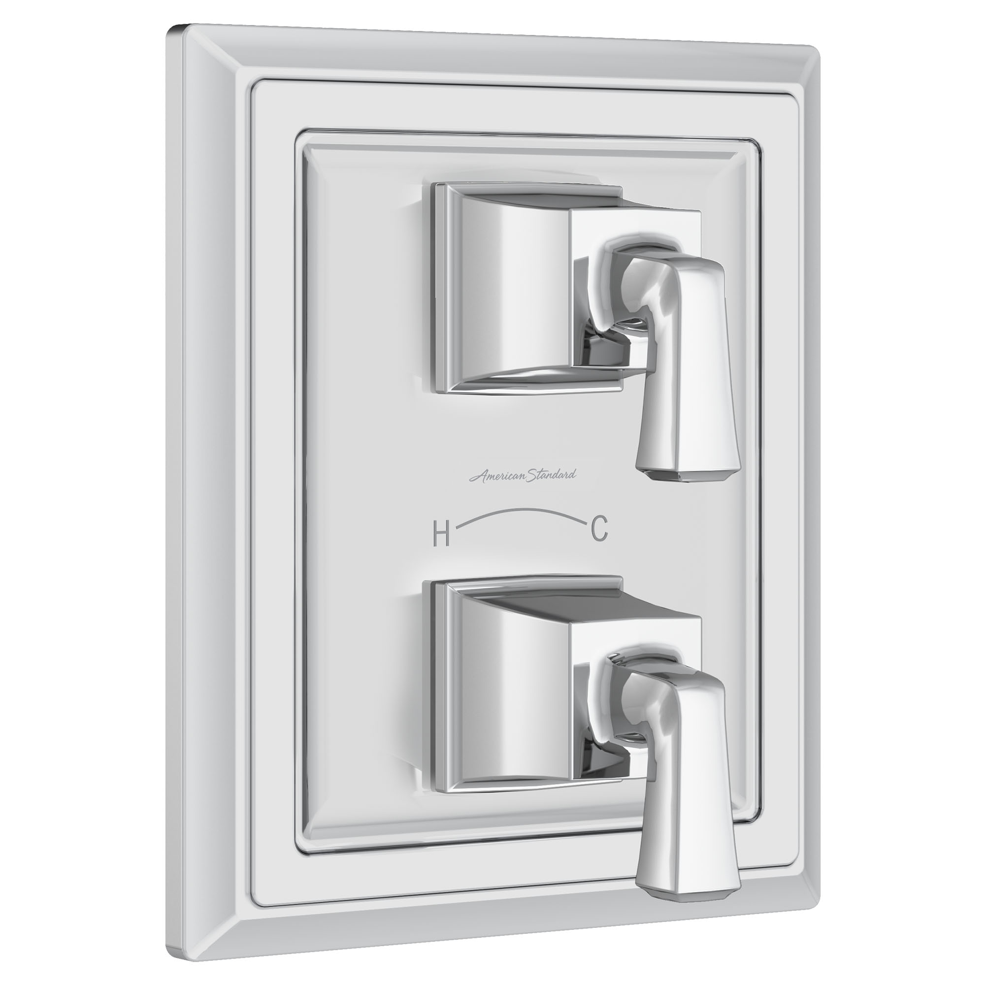 Town Square S Two-Handle Thermostat Shower Valve Trim Kit