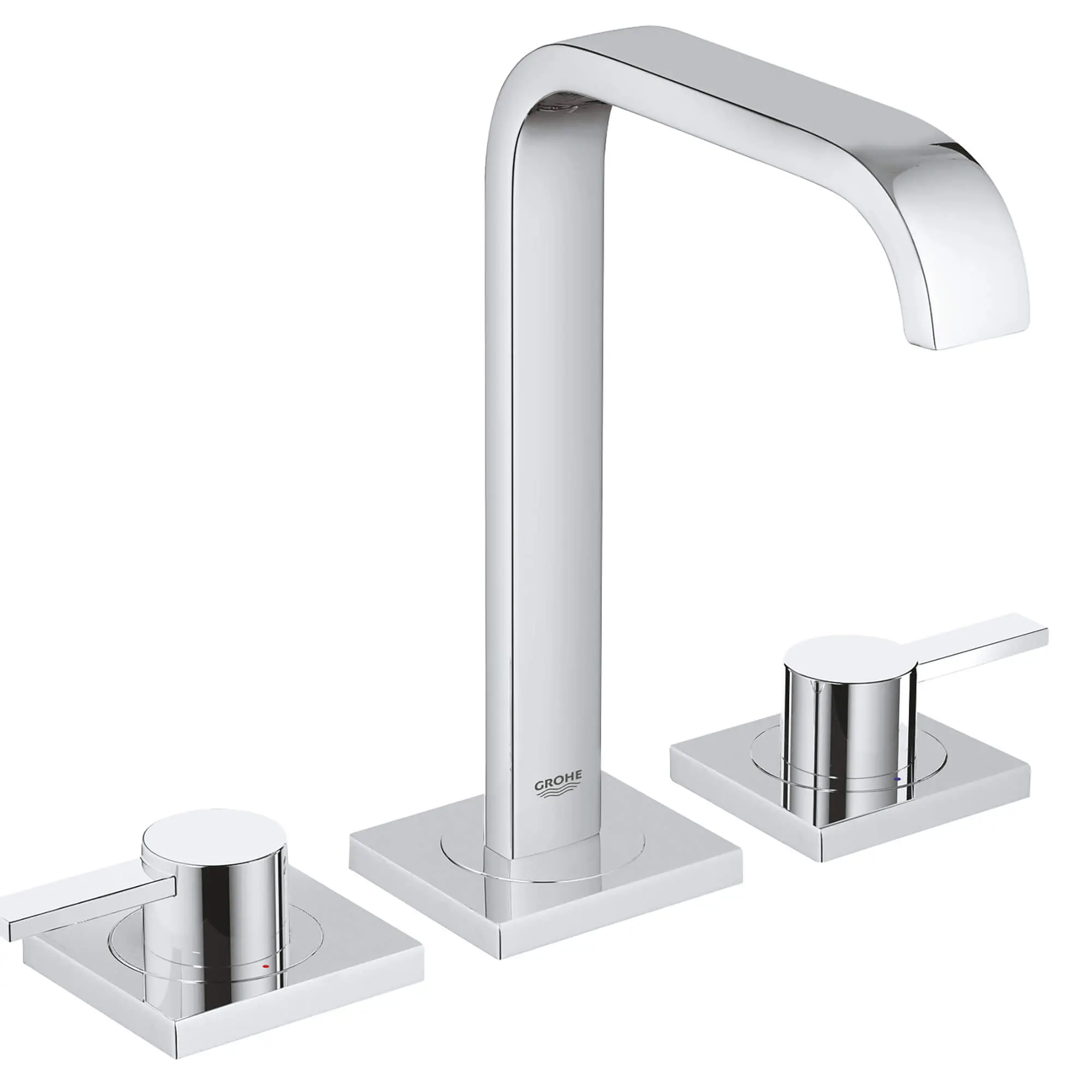 Robinetterie 3-trous pour lavabo Taille M