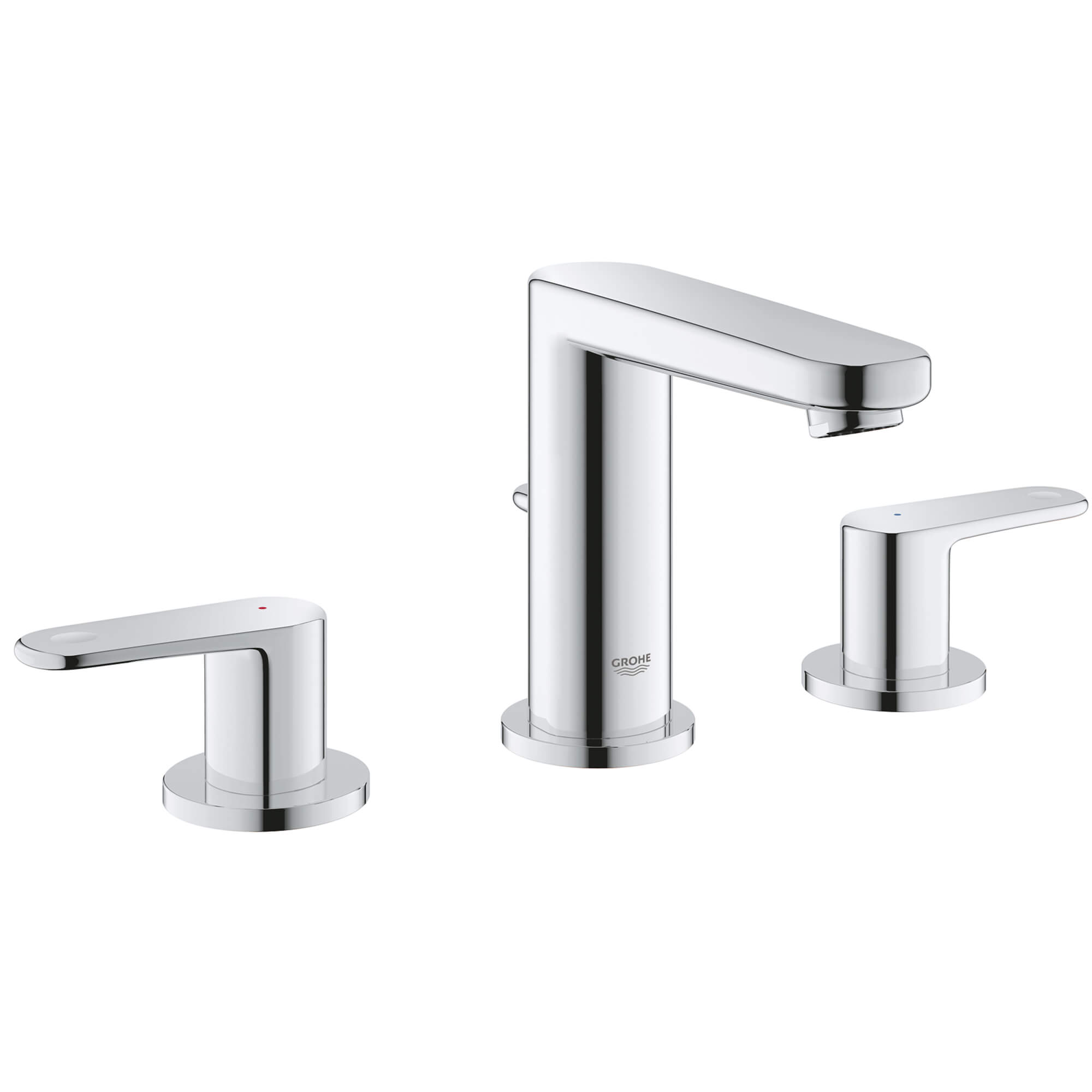 S-Size 8 in. Widespread 2-Handle 3-Hole Bathroom Faucet - 1.5 GPM