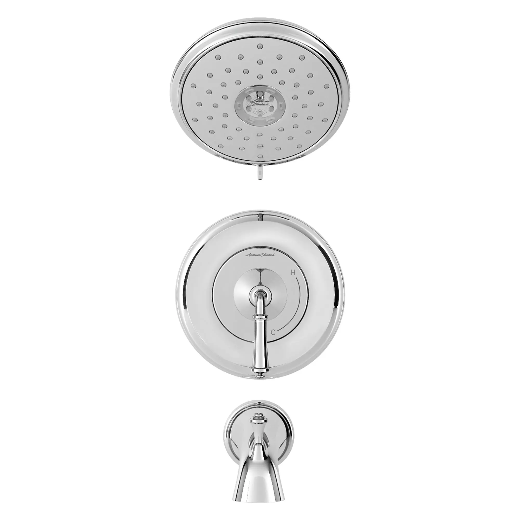 Delancey® 1.8 gpm/6.8 L/min Tub and Shower Trim Kit With Water-Saving 4-Function Showerhead and Lever Handle