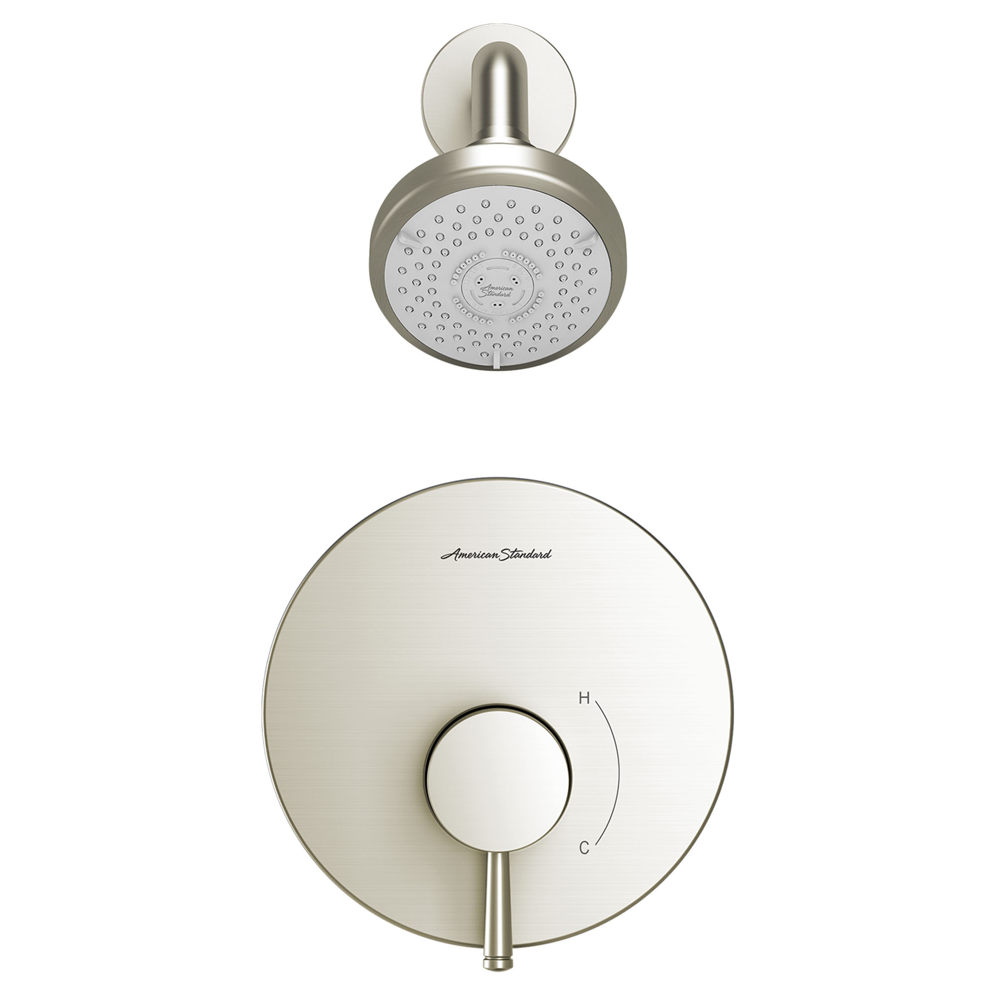 Serin™ 1.75 gpm/6.6 L/min Tub and Shower Trim Kit With Water-Saving 3-Function Shower Head, Double Ceramic Pressure Balance Cartridge With Lever Handle