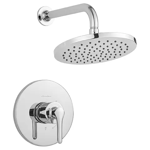 Studio® S 2.5 gpm/ 6.8 L/min  Shower Only Trim With pomme de douche pluie With Double Ceramic Balance Cartridge avec poignée à levier