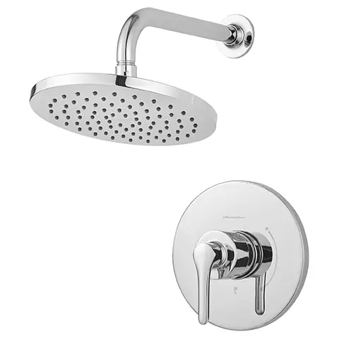 Studio® S 2.5 gpm/ 6.8 L/min  Shower Only Trim With pomme de douche pluie With Double Ceramic Balance Cartridge avec poignée à levier