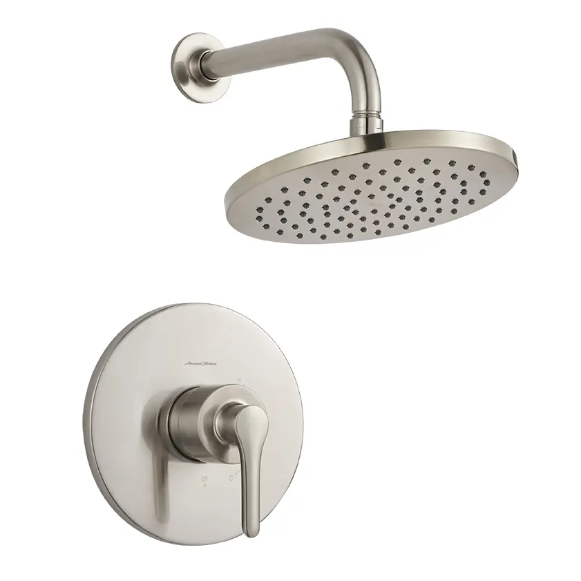 Studio® S - Ensemble de robinetterie pour douche 1,8 gpm/6,8 L/min incluant une pomme de douche pluie, une cartouche à pression équilibrée en double céramique et une poignée à levier