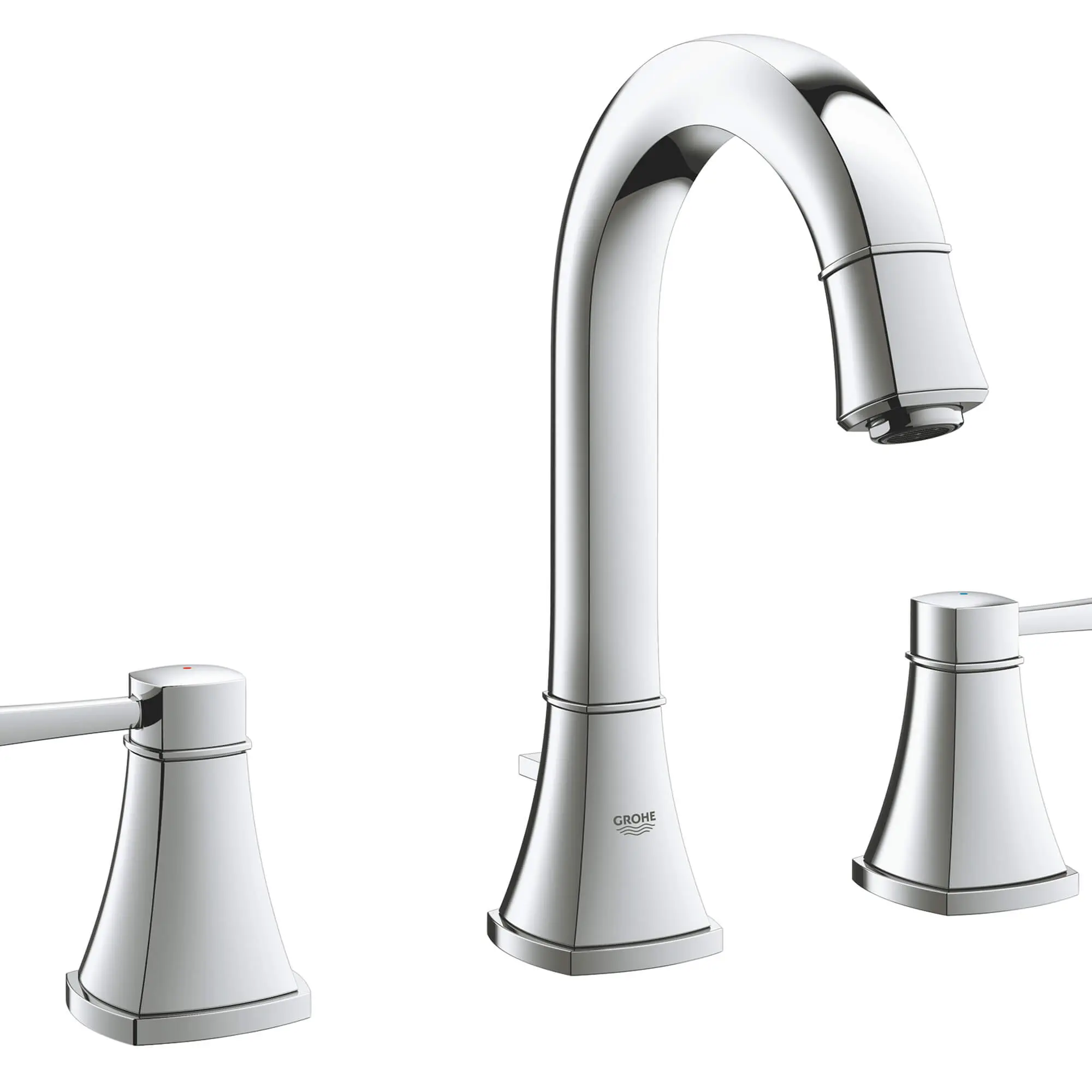 2-Handle Basin 3-Hole High Spout