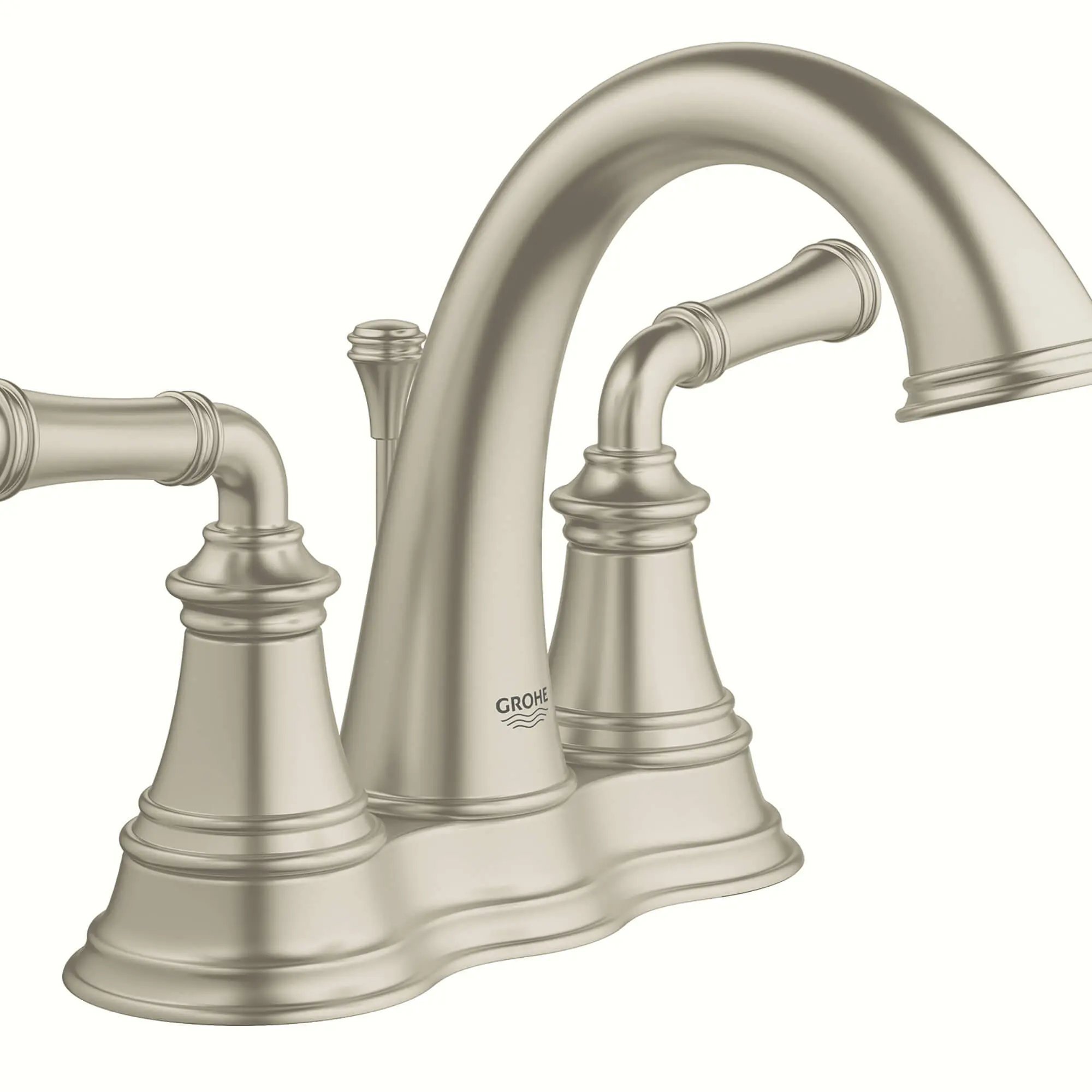 4-inch Centerset 2-Handle Bathroom Faucet 1.2 GPM