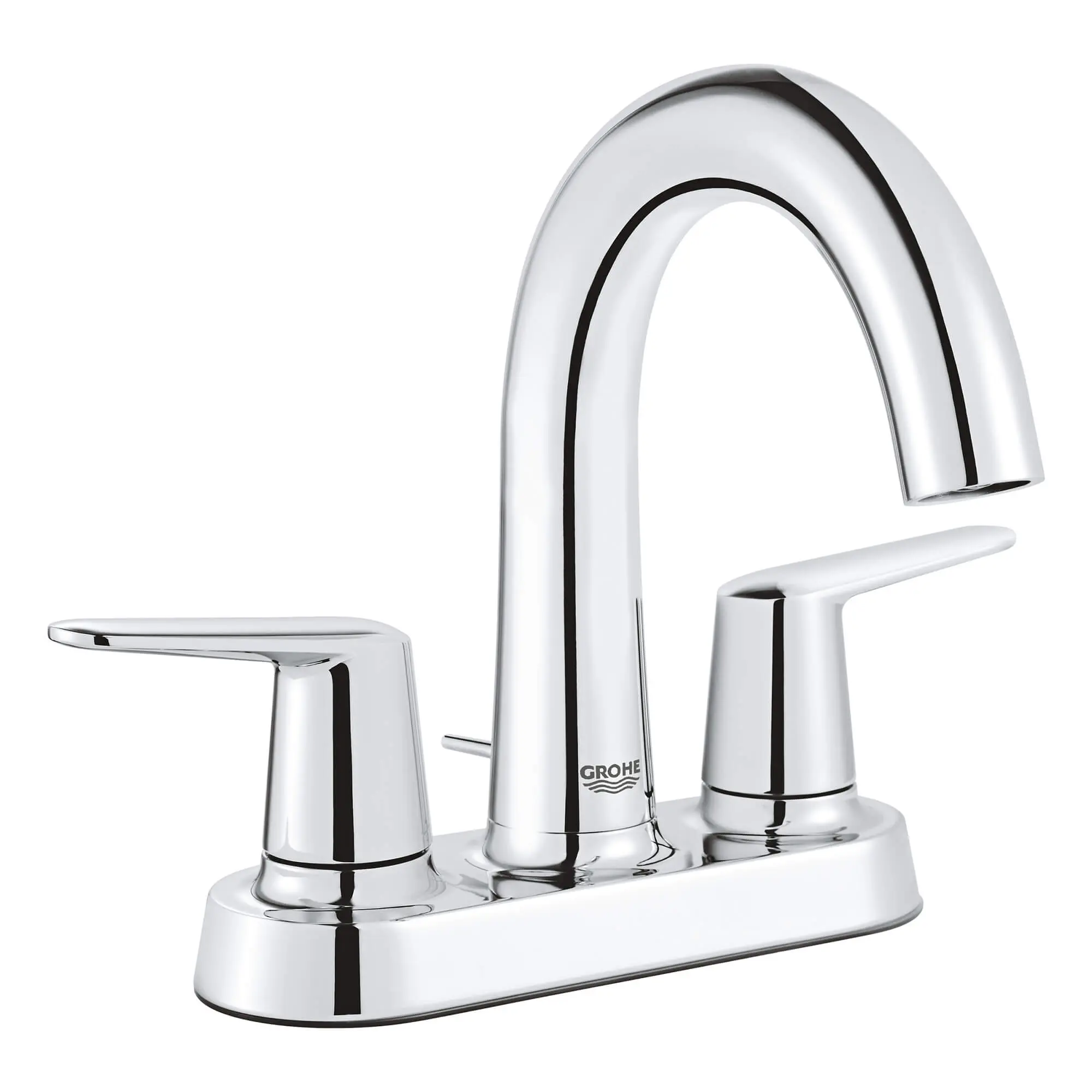 Veletto 2-handle 4" Centerset Bathroom Faucet, 1.2 GPM (4.5 L/min)