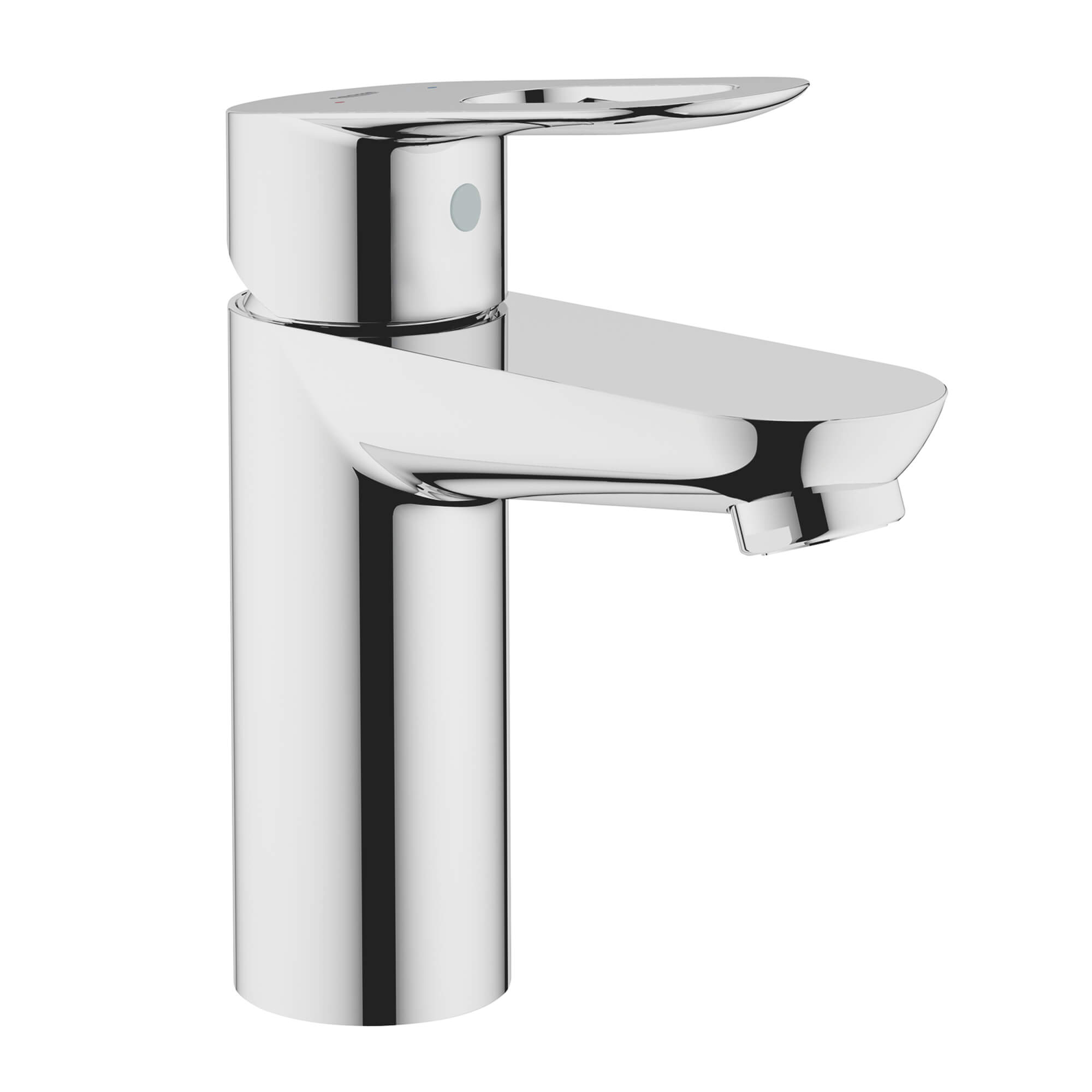 Single Hole Single-Handle S-Size Bathroom Faucet 1.5 GPM Less Drain