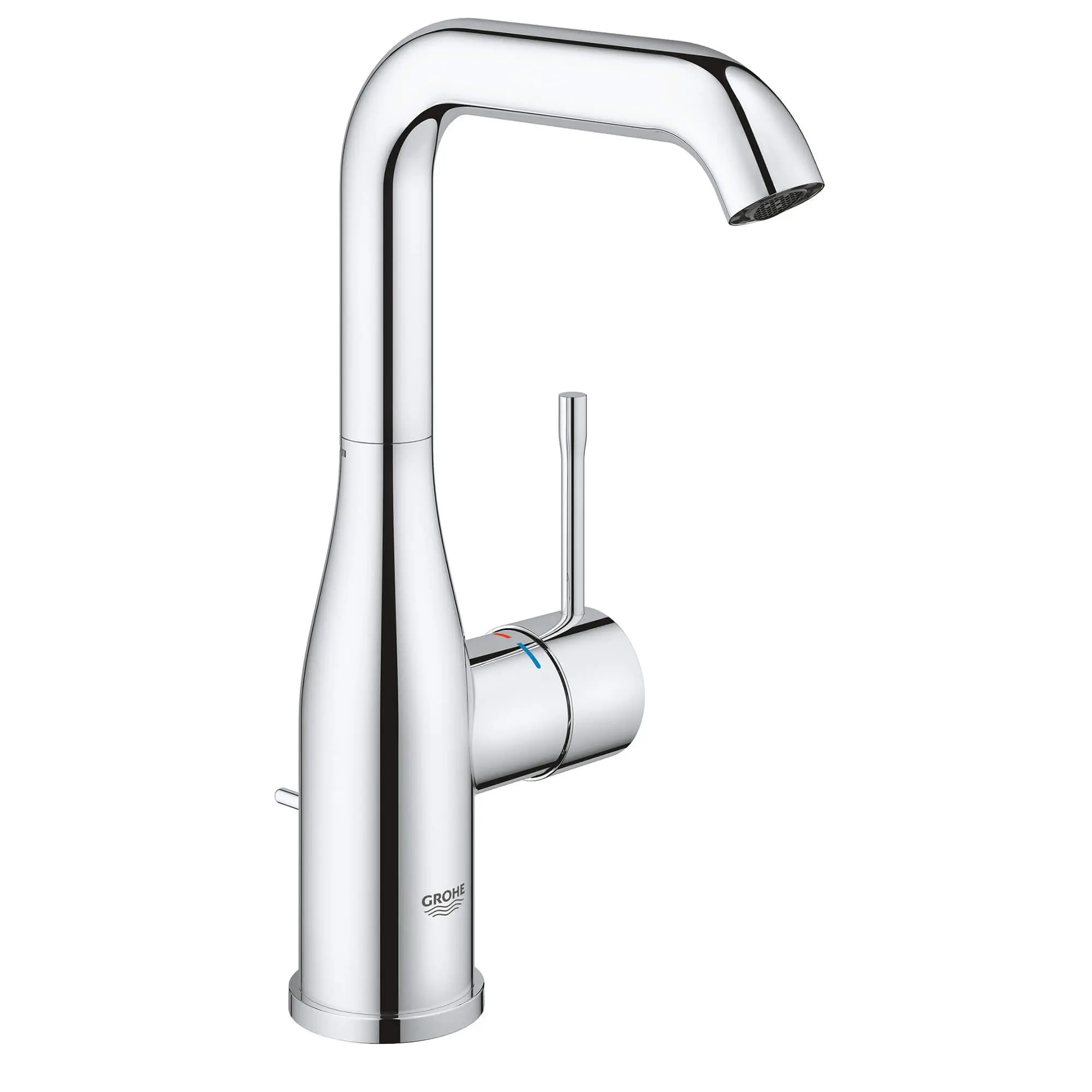 Single Hole Single-Handle L-Size Bathroom Faucet 4.5 L/min (1.2 gpm)