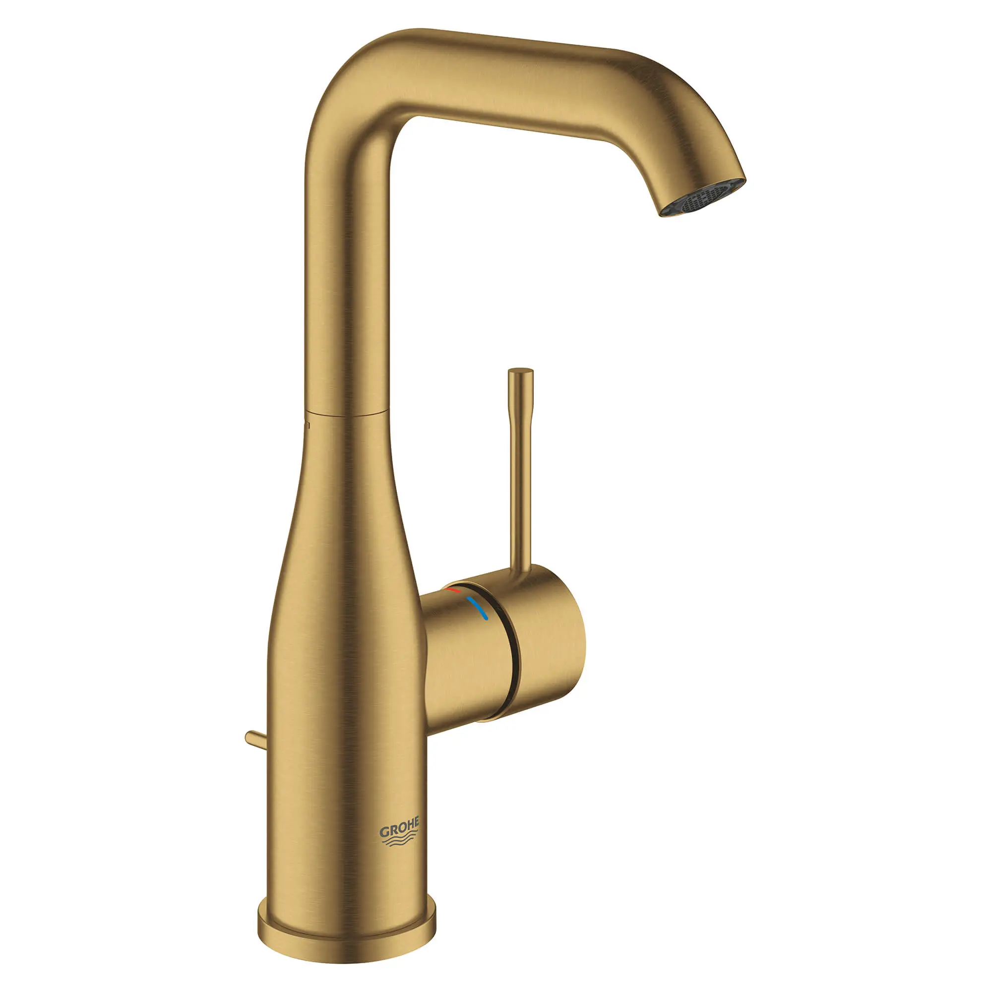 Single Hole Single-Handle L-Size Bathroom Faucet 4.5 L/min (1.2 gpm)