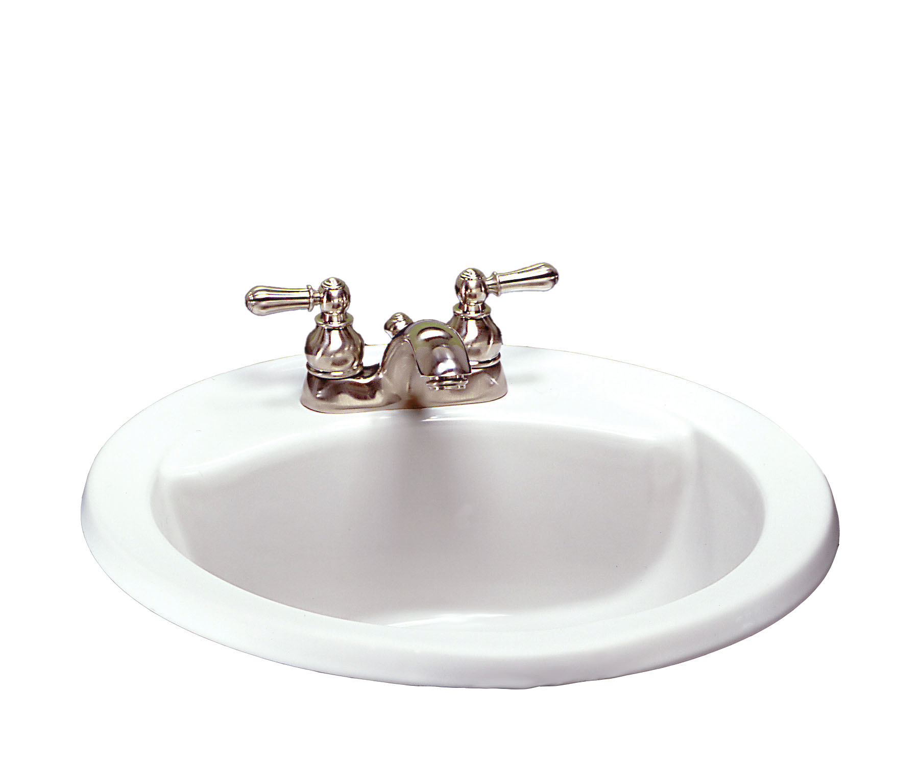 Cadet Round Countertop Sink 4-Inch Centers with EverClean