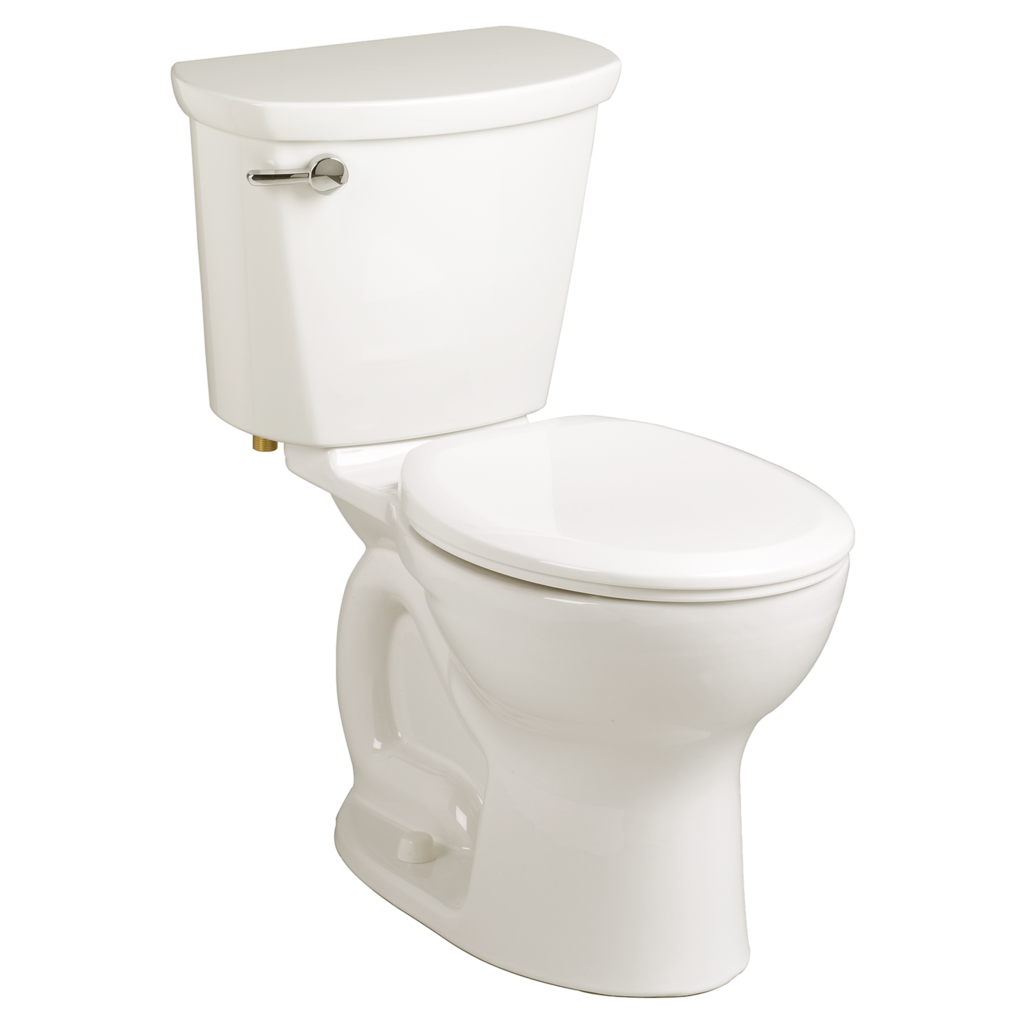 Toilette Cadet PRO, 2 pièces, 1,6 gpc/6,0 lpc, à cuvette au devant rond à hauteur régulière et réservoir avec doublure, sans siège