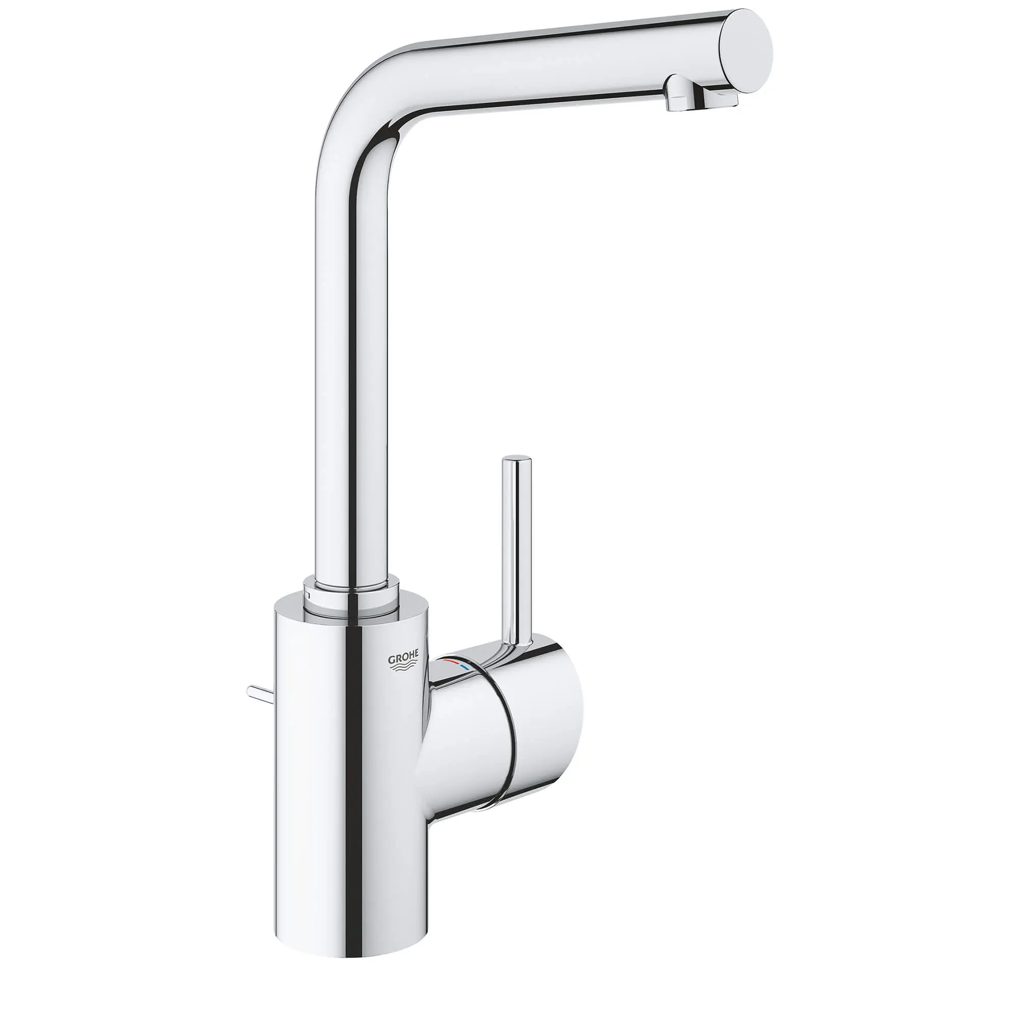 Single Hole Single-Handle L-Size Bathroom Faucet 4.5 L/min (1.2 gpm)