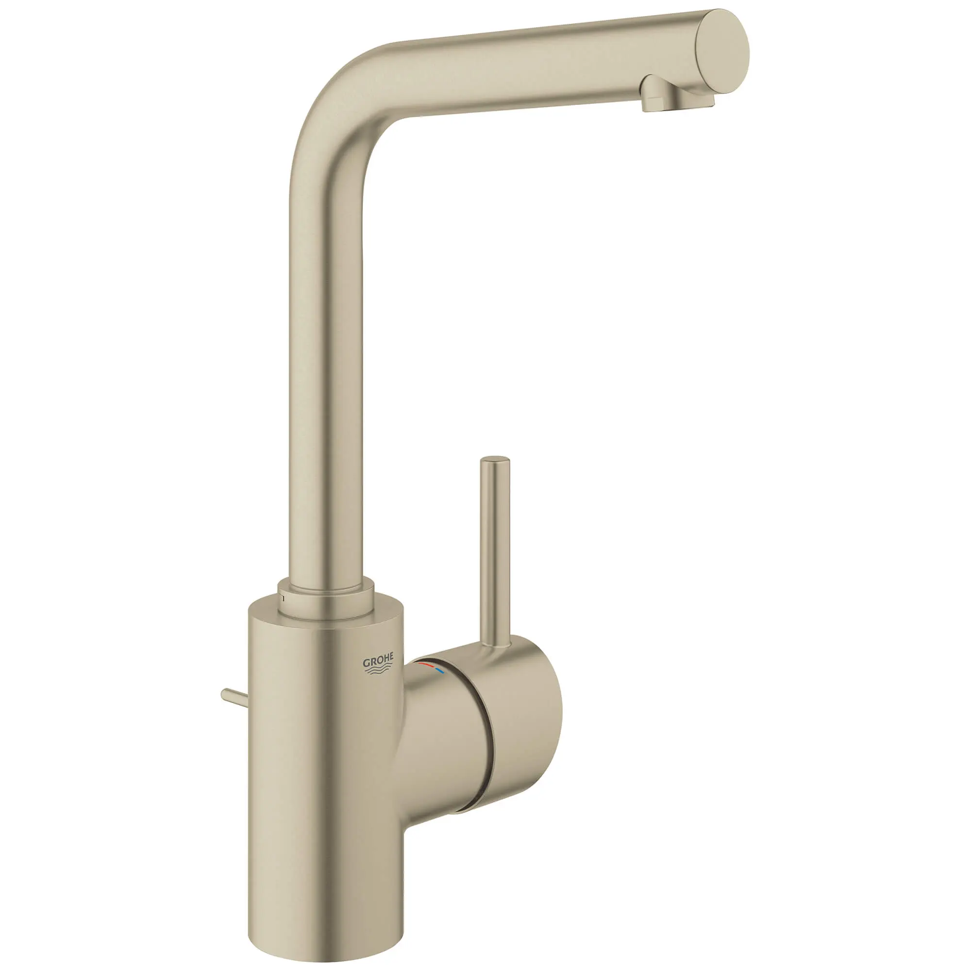 Single Hole Single-Handle L-Size Bathroom Faucet 4.5 L/min (1.2 gpm)