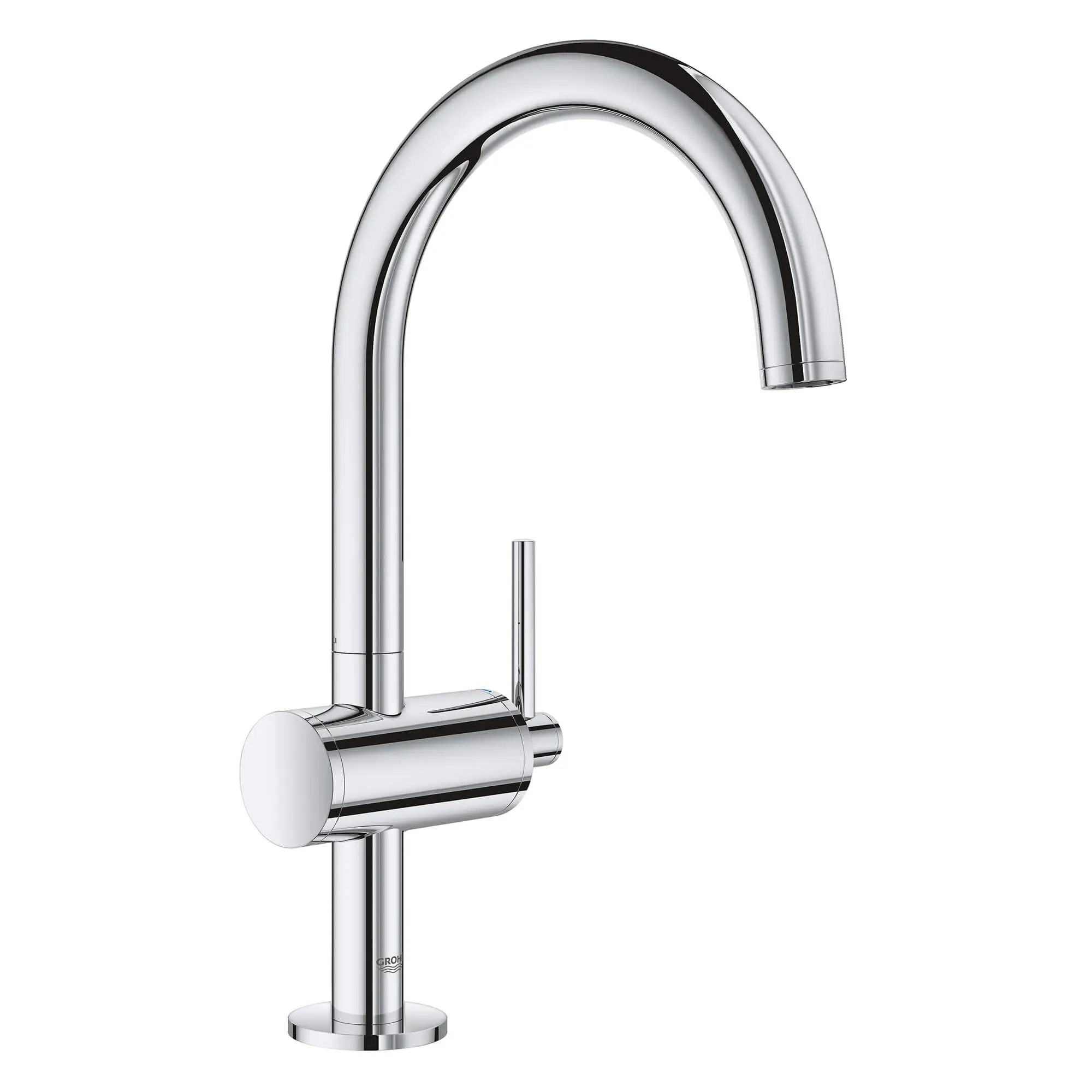 Single Hole Single-Handle L-Size Bathroom Faucet 4.5 L/min (1.2 gpm)