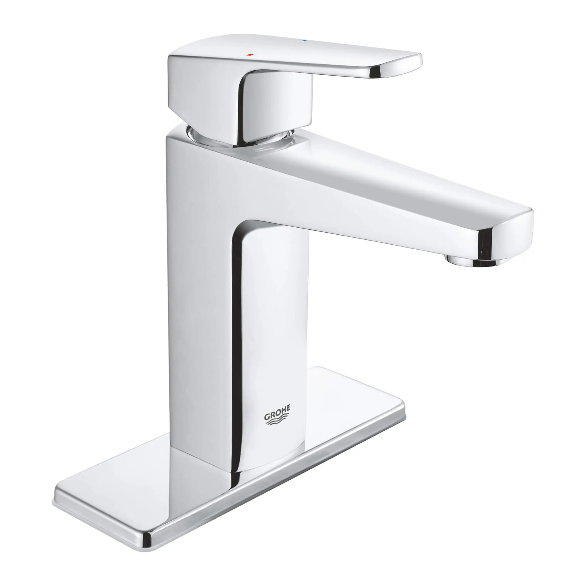 Single-handle 4" Centerset Bathroom Faucet