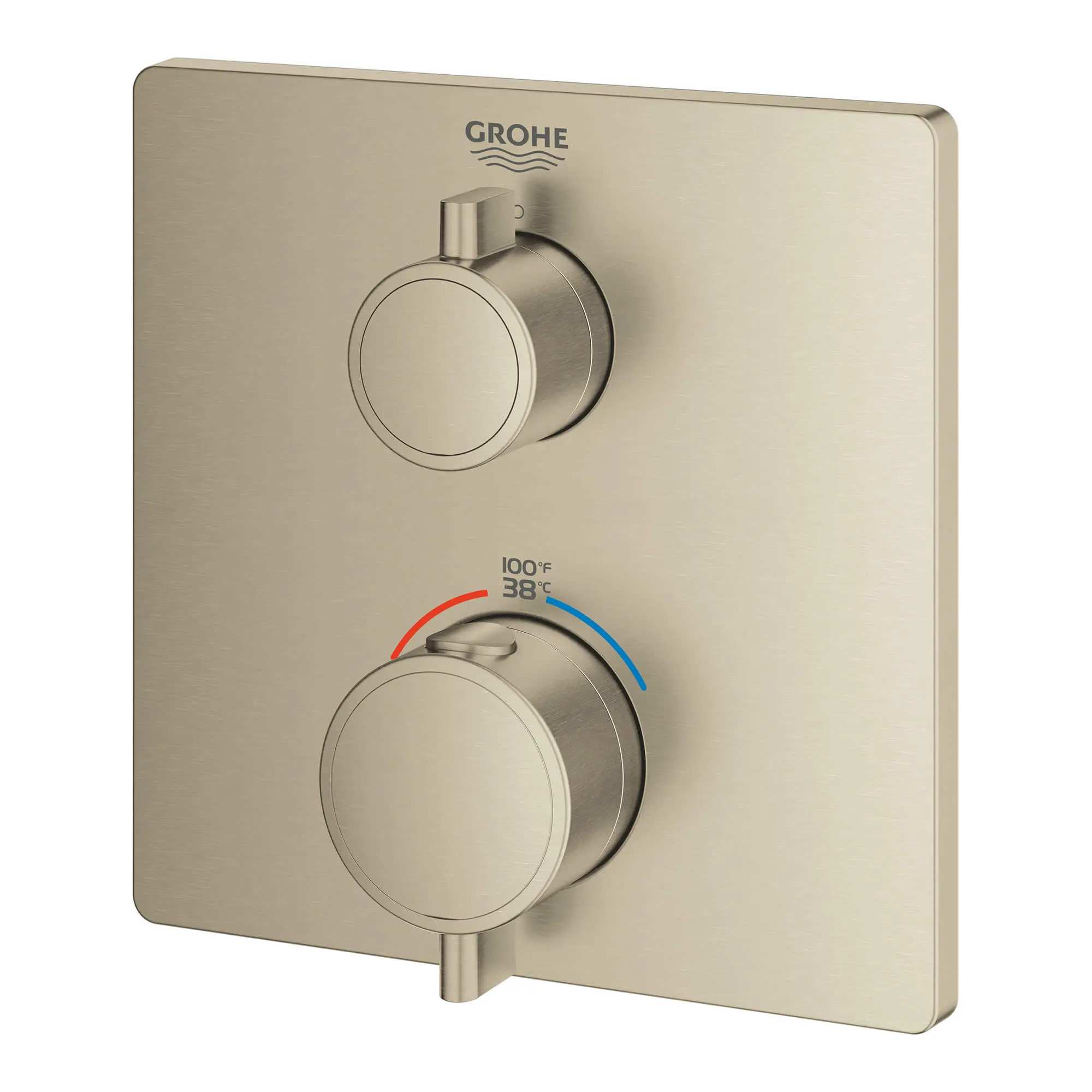 Single Function 2-Handle Thermostatic Valve Trim