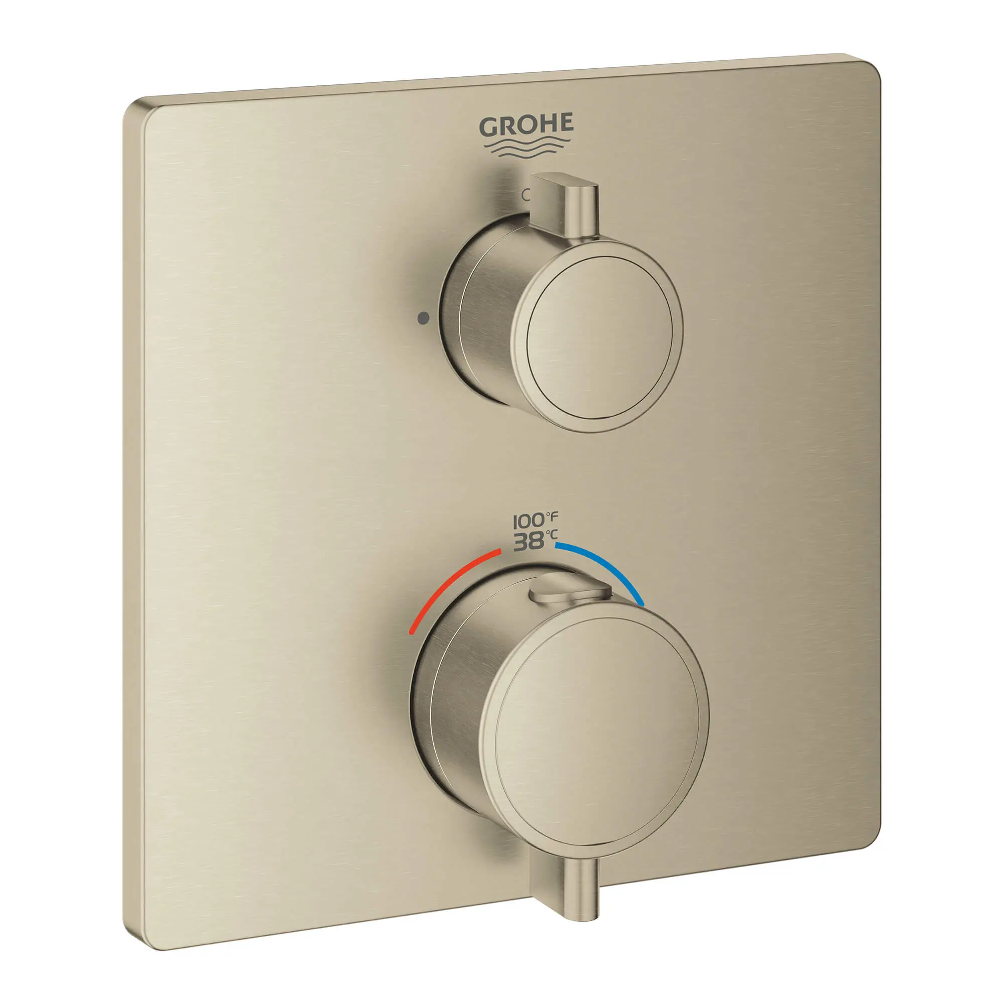 Single Function 2-Handle Thermostatic Valve Trim