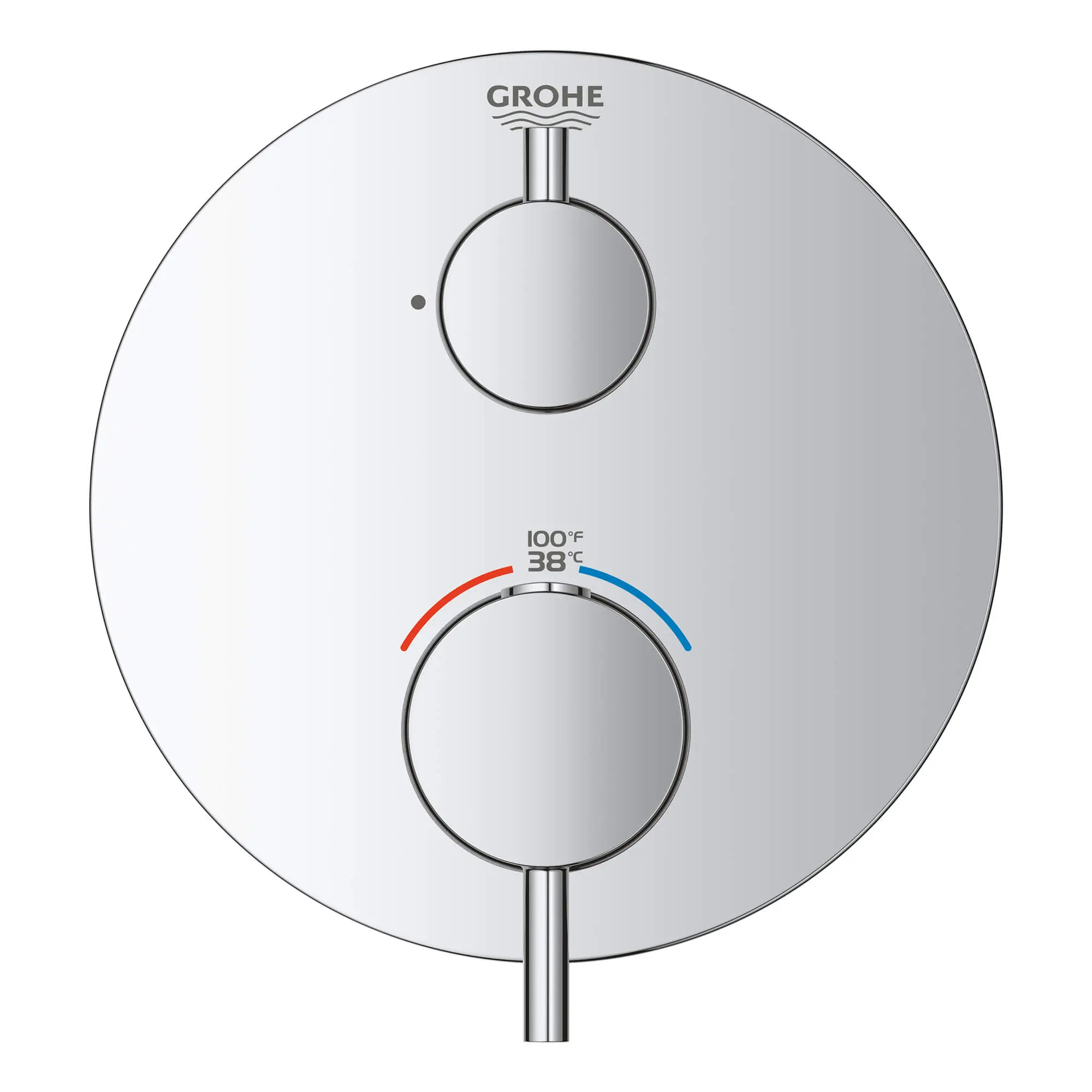 Garniture de valve thermostatique à fonction simple avec module de contrôle