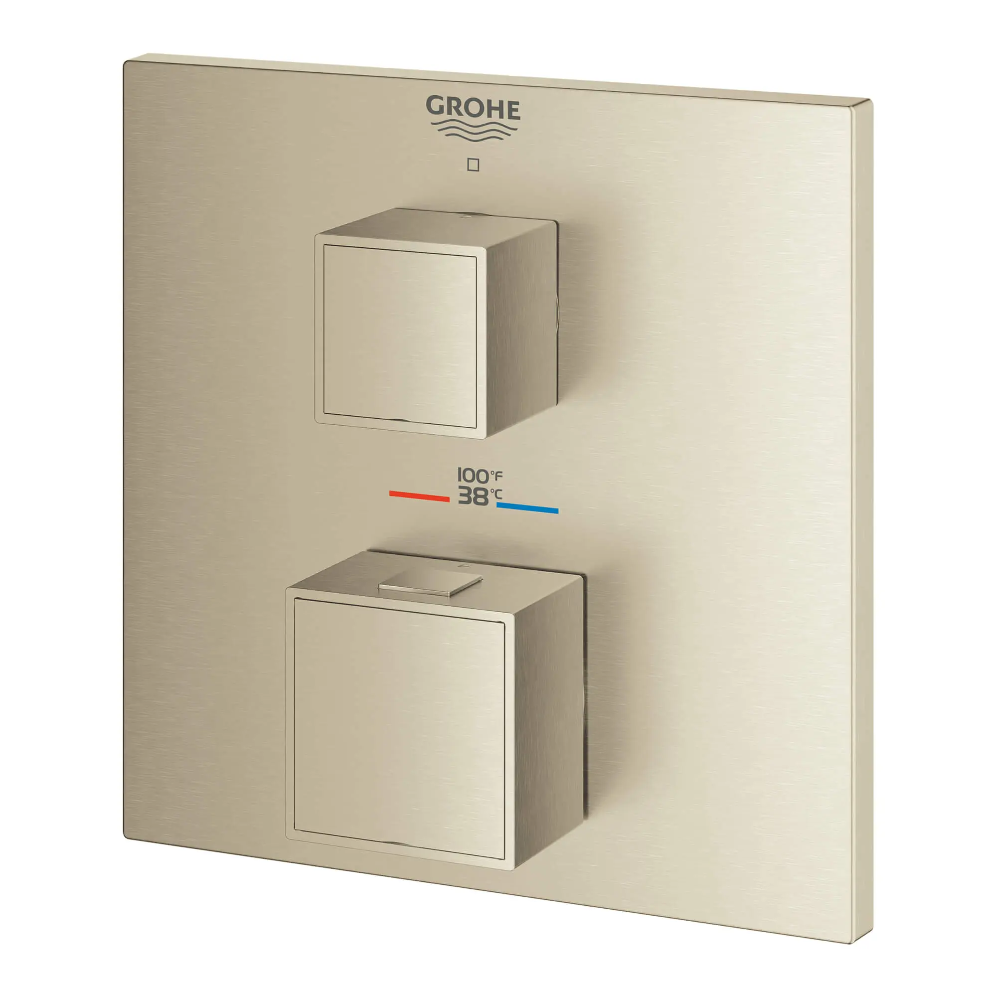 Single Function 2-Handle Thermostatic Valve Trim