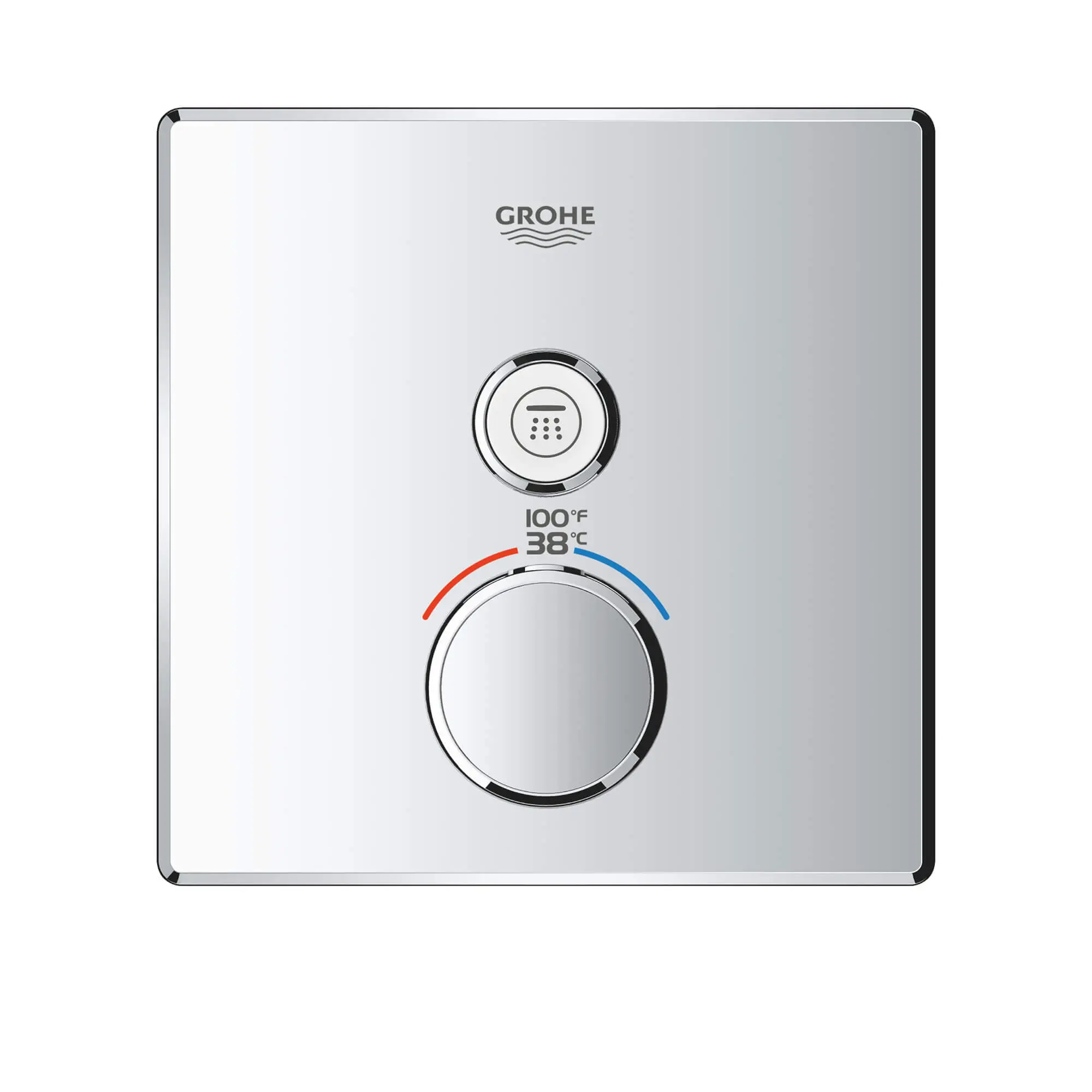 GrohTherm SmartControl Garniture de valve thermostatique à fonction double