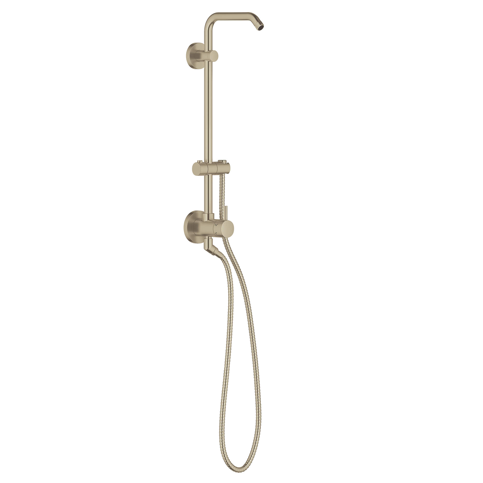18" Shower System with Standard Shower Arm