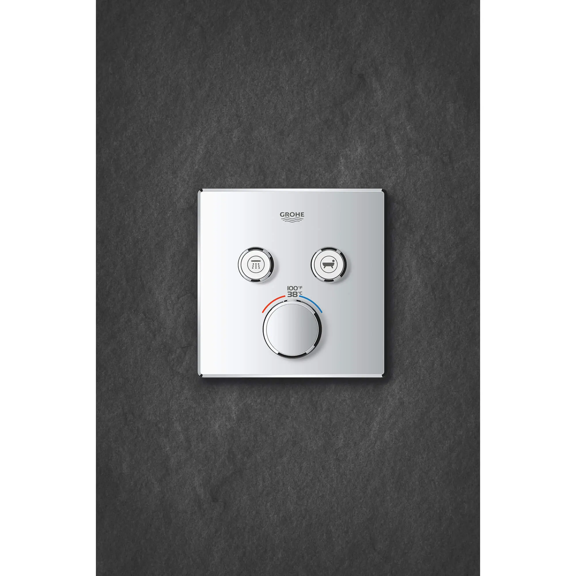 GrohTherm SmartControl Garniture de valve thermostatique à fonction double