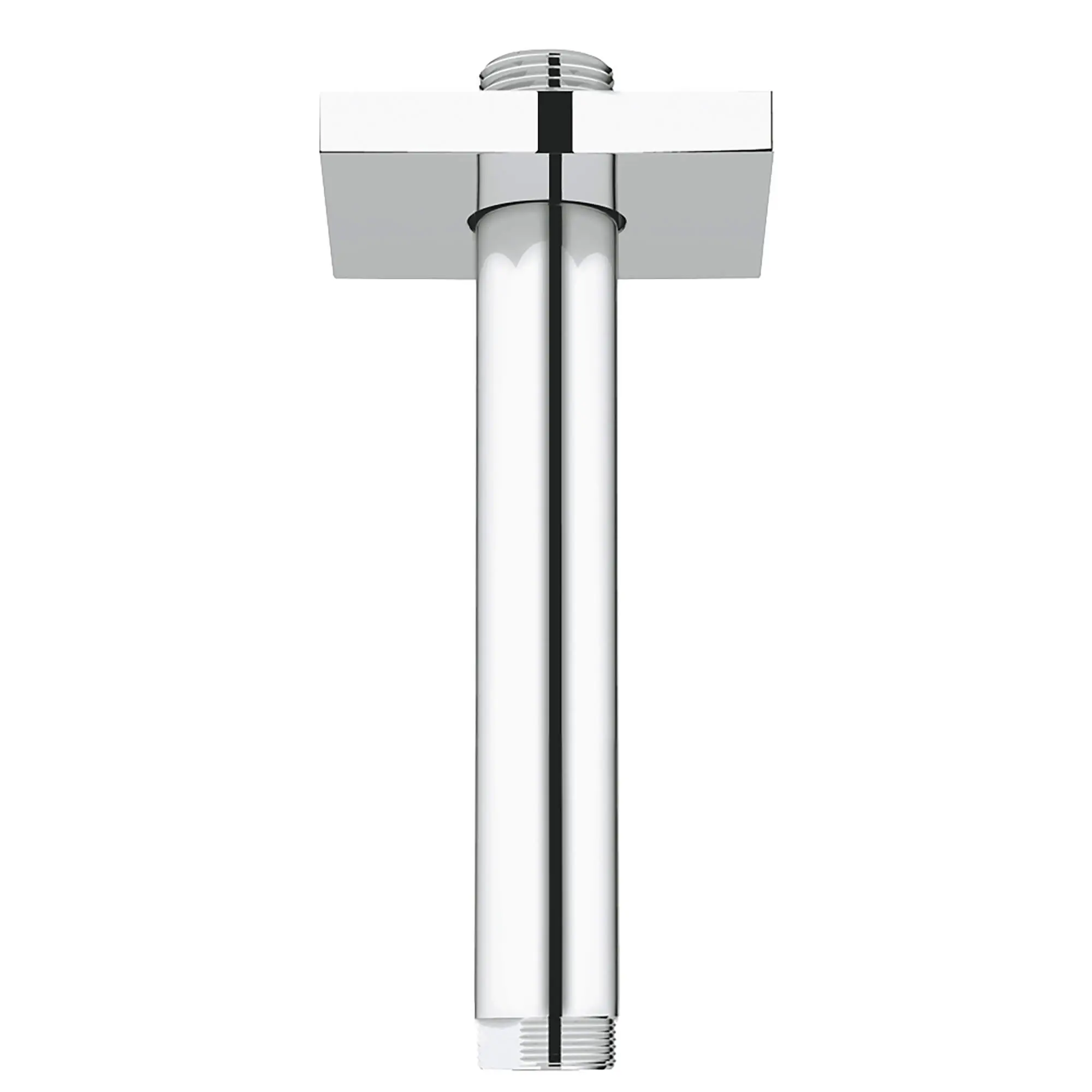 6" Ceiling Shower Arm With Square Flange