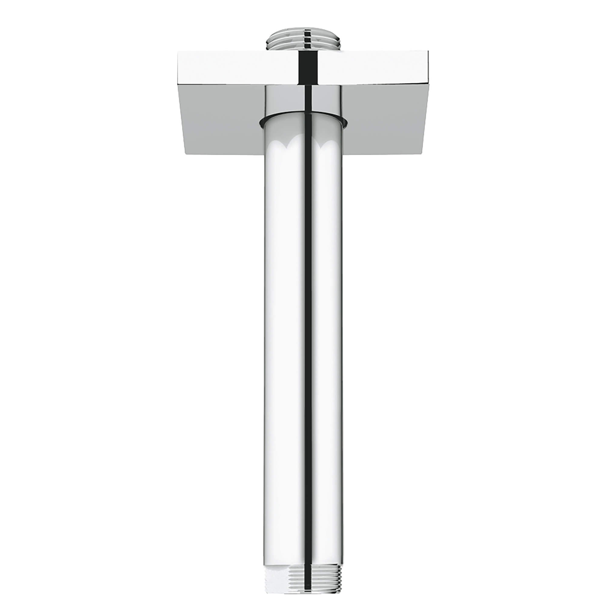 6" Ceiling Shower Arm With Square Flange