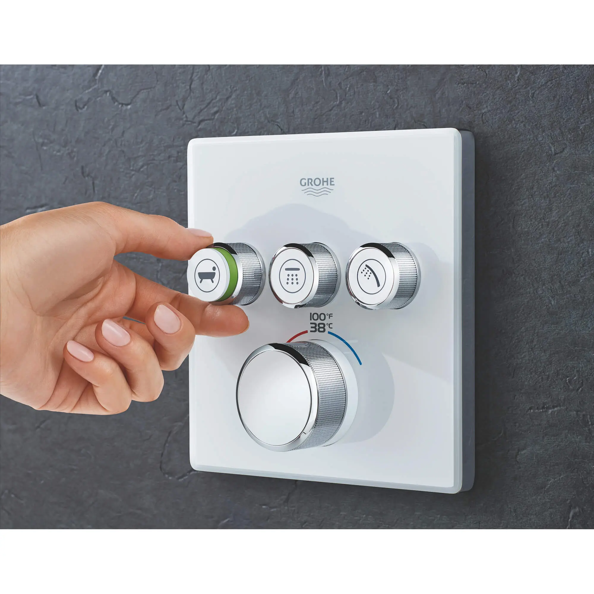 Triple Function Thermostatic Valve Trim