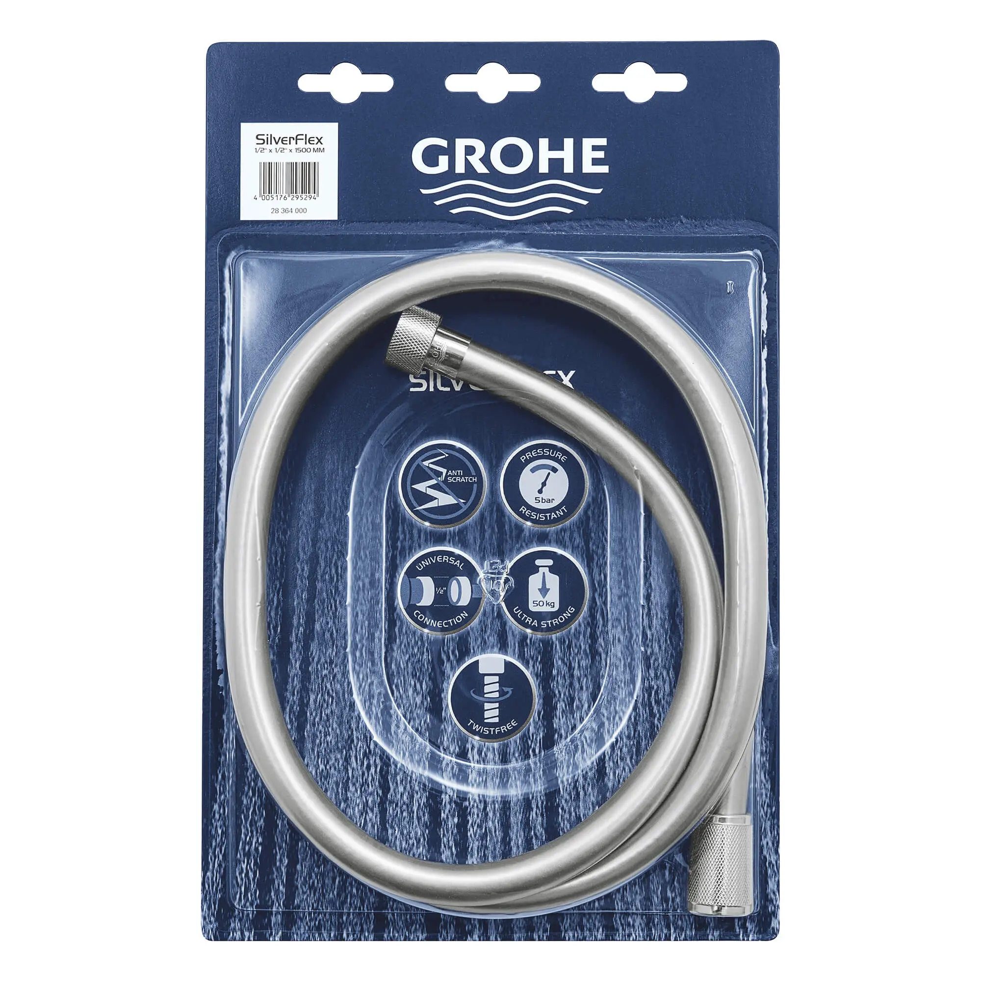 59" Twist-Free Shower Hose