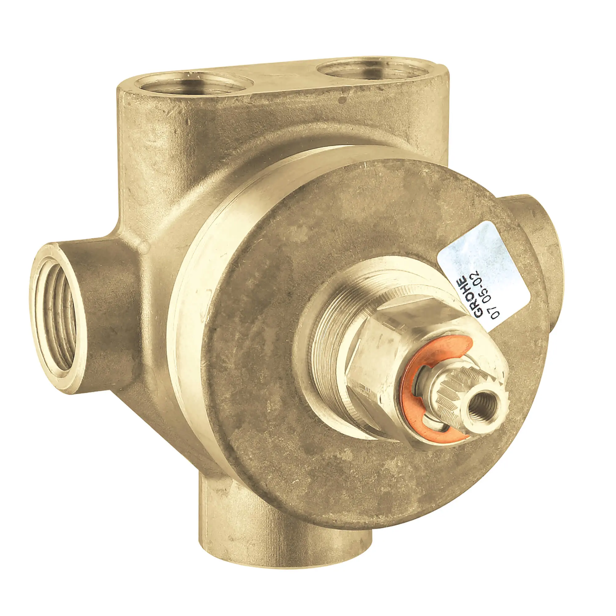 3-Way Diverter Rough-In Valve (Shared Functions)