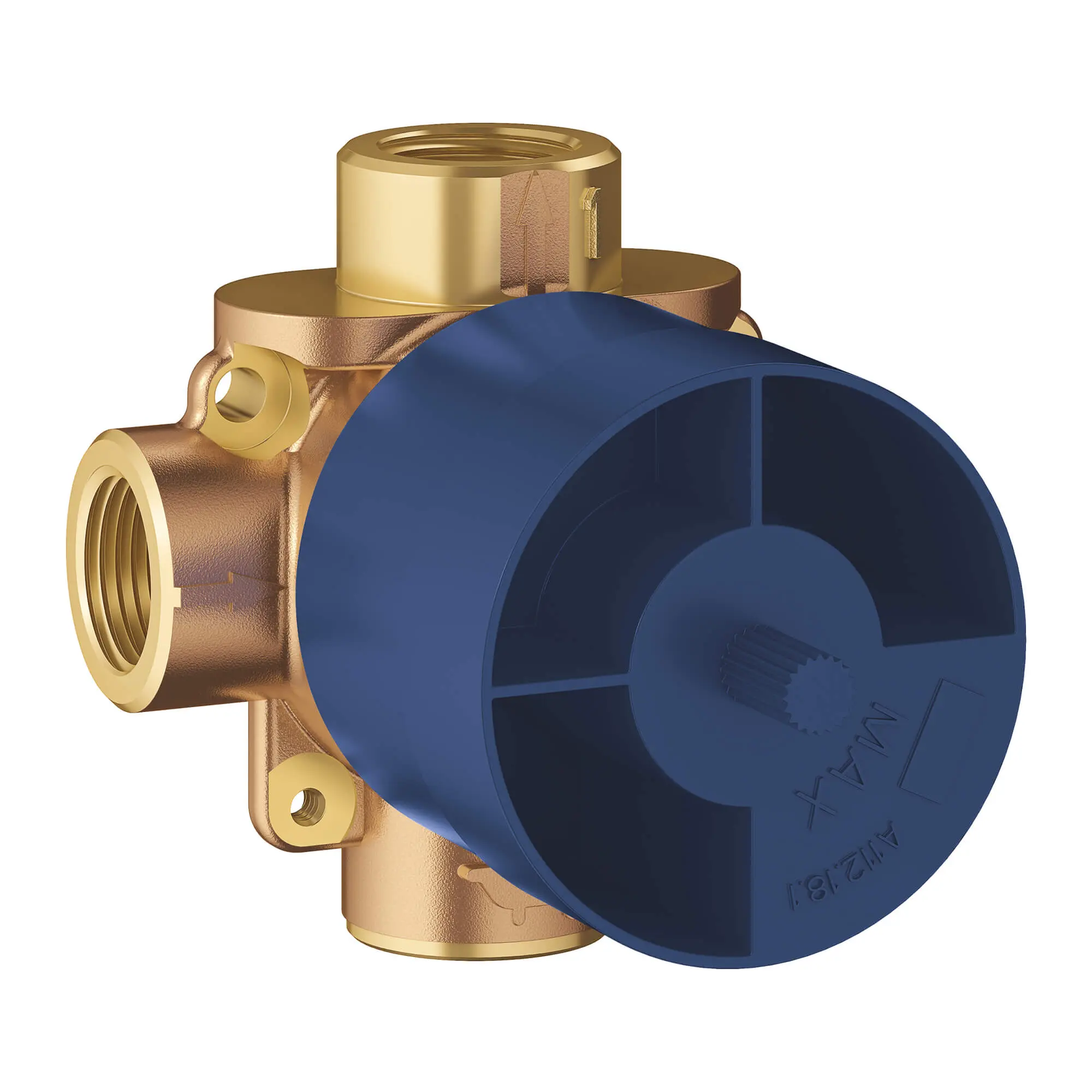 3-Way Diverter Rough-In Valve (Discrete Functions)