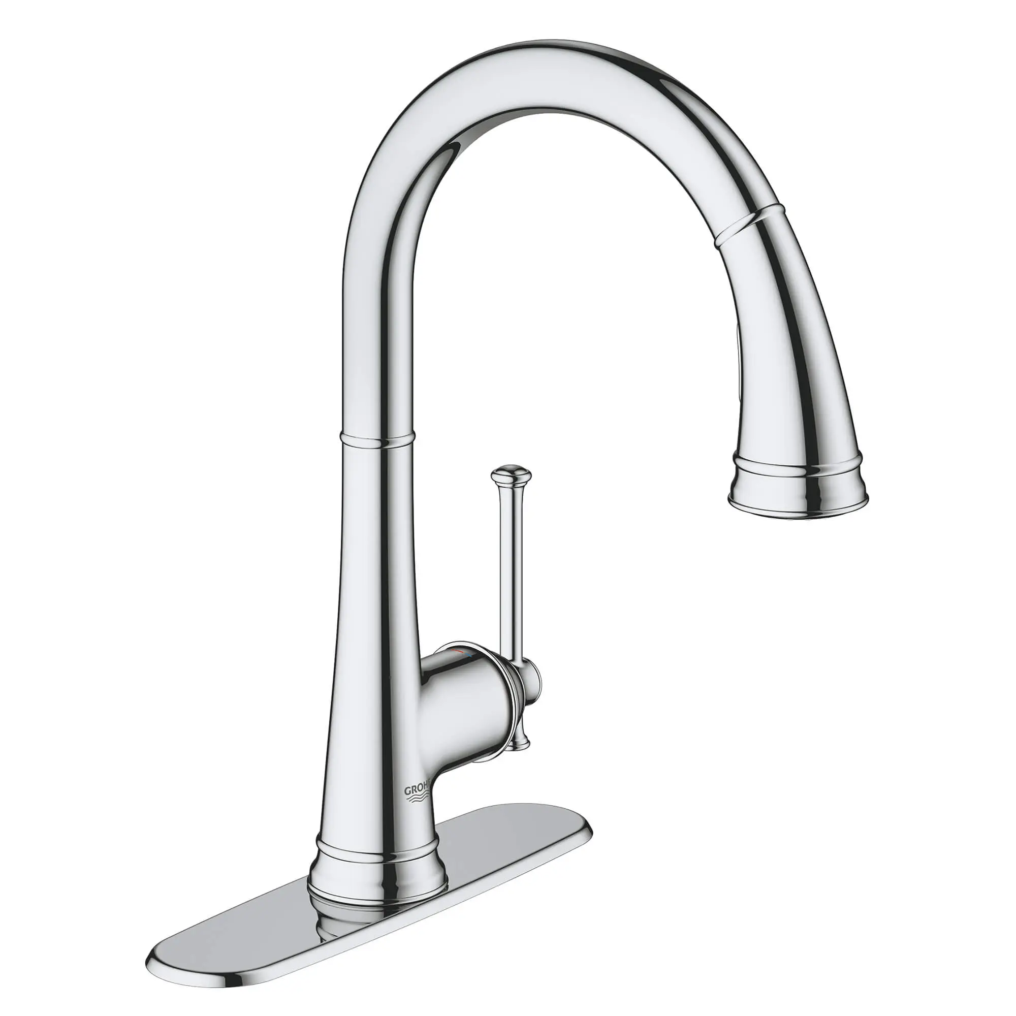 Single-Handle Pull Down Kitchen Faucet Dual Spray 6.6 L/min (1.75 gpm)