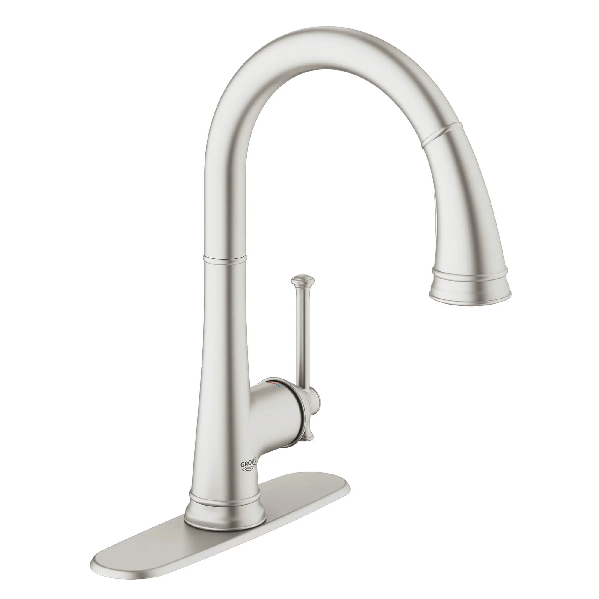 Single-Handle Pull Down Kitchen Faucet Dual Spray 6.6 L/min (1.75 gpm)